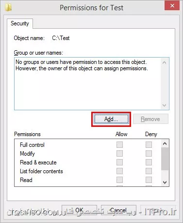 درود فراوان به دوستان خوب ITPRO ، با آخرین جلسه از سری مجموعه آموزش های دوره MCSA مایکروسافت در خدمت شما عزیزان هستم. جلسه پایانی این دوره را به مبحث روش های احراز هویت یا اعتبارسنجی در ویندوز 8 و نحوه پیکربندی آن اختصاص داده ایم. مانند همیشه ابتدا به تشریح مفاهیم خواهیم پرداخت و با دو مفهوم Authentication و Authorization آشنا خواهیم شد.

!! Authentication چیست؟
_Authentication_ در لغت به معنای تصدیق هویت، و در علوم کامپیوتر به فرایند تشخیص هویت افراد یا دستگاه ها اطلاق می گردد. از طریق Authentication است که افراد پیش از دسترسی به منابع کامپیوتر یا شبکه ابتدا هویت شان مشخص شده و سپس مجوز ورود و استفاده از منابع به آن ها داده خواهد شد، یا به اصطلاح فنی تر به زبان انگلیسی Who you are؟ اجازه دهید تا با مثالی این موضوع را روشن تر نماییم. شرکتی با صد نفر کارمند را در نظر بگیرید که ادمین شبکه آن به هر یک از کارکنان یک نام کاربری و رمز عبور برای استفاده از کامپیوترهای شبکه را داده است. 

یکی از کارکنان با نام Jack Johnson  بر روی کامپیوتر شماره 24 نام کاربری و پسورد خود را به منظور لاگین کردن وارد می کند (Username: Jack	Password:123456). اولین اتفاقی که در این سناریو خواهد افتاد این است که کامپیوتر شماره 24 ابتدا با سرور مرکزی ارتباط برقرار نموده و نام کاربری و پسورد وارد شده توسط فرد را برای سرور ارسال می کند، سرور نیز متعاقبا آن را با بانک اطلاعاتی کاربران موجود بر روی خود مقایسه کرده و در صورت یکسان بودن آن، پیامی را به کامپیوتر شماره 24 مخابره می نماید که نام کاربری و رمز عبور وارد شده با اطلاعات موجود بر روی سرور هم خوانی داشته و صحیح می باشد، لذا اجازه ورود را برای وی صادر کن. 

در نتیجه کامپیوتر شماره 24 نیز به فرد مورد نظر اجازه ورود به کامپیوتر را خواهد داد. حال اگر فرد مورد نظر نام کاربری و رمز عبورش را اشتباه وارد نماید، و با اطلاعات موجود بر روی سرور هم خوانی نداشته باشد، در نتیجه فرد با خطای The username or password is incorrect مواجه گشته و به وی اجازه ورود داده نخواهد شد. همین مثال را نیز می توان به صورت محلی و بدون ارتباط با سرور نیز در نظر گرفت. 

بدین صورت که فرد نام کاربری و رمز خود را وارد می نماید و کامپیوتر پس از مطابقت دادن آن با بانک اطلاعاتی خودش و در صورت صحیح بودن به فرد اجازه ورود به کامپیوتر را خواهد داد.به تمامی آن چه که در بالا صورت می پذیرد اصطلاحا فرایند Authentication یا احراز هویت گفته می شود. اما با توجه به آن چه که گفته شد، ویندوز 8 از سه طریق مختلف قادر به احراز هویت یا Authentication کاربران خواهد بود. ولی پیش از آن که بتوانیم کاربری را احراز هویت و شناسایی نماییم، ابتدا نیاز است تا آن را بر روی کامپیوتر ایجاد نماییم، که از یکی از سه روش زیر می توانید برای ساخت و ایجاد کاربران اقدام نمایید:

!! روش اول: با استفاده از رابط کاربری Metro
بدین منظور ابتدا ماوس خود را به گوشه سمت راست و قسمت بالای مانیتور برده و حدود یک ثانیه مکث کنید تا گزینه های مرتبط برایتان به نمایش در آید.سپس بر روی گزینه Settings کلیک نمایید تا وارد صفحه بعدی شویم.
<center>
||http://tosinso.com/files/get/790b2faa-e823-440a-bb6c-6b8d9d7e1a6c||
<center>

آن گاه همانند شکل زیر بر روی نوشته Change PC Settings کلیک نمایید
<center>
||http://tosinso.com/files/get/39b72299-ff6d-4fc9-86a4-1135a048d3e2||
<center>

و در صفحه ای که برایمان باز خواهد شد، گزینه Account را انتخاب کنید (تصویر زیر)
<center>
||http://tosinso.com/files/get/5b553f6e-c2c2-4705-8020-453217b70340||
<center>

سپس در صفحه بعدی نیز بر روی علامت + Add an account کلیک کرده تا وارد بخش مربوطه شوید
<center>
||http://tosinso.com/files/get/e495ae51-471b-4624-becf-6bd0163c8bb4||
<center>

در قسمت بعد، ویندوز از ما اطلاعات مربوط به کاربری که قصد ایجاد آن را داریم خواهد پرسید، که ما نیز آن ها را بر اساس موراد خواسته شده وارد کرده و در نهایت بر روی Next کلیک خواهیم کرد (تصویر زیر)
<center>
||http://tosinso.com/files/get/409a4c2c-c19d-4d79-9903-f1c611e599d4||
<center>

در نهایت با کلیک بر روی دکمه Finish مراحل ساخت یوزر با استفاده از رابط کاربری Metro به پایان خواهد رسید
<center>
||http://tosinso.com/files/get/6efd84cd-3569-42e9-9c00-6d1190d35246||
<center>

!! روش دوم: با استفاده از Control Panel
بدین منظور ابتدا به Control Panel بروید و بر روی آیکون User Accounts and Family Safety کلیک نمایید. سپس در صفحه ای که برایتان باز خواهد شد، بر روی نوشته User Accounts کلیک کنید.
<center>
||http://tosinso.com/files/get/f4823bff-3713-4d23-ac70-e8bb1d507c91||
<center>

آن گاه بر روی نوشته Manage another account و سپس Add a new user to this PC کلیک نمایید
<center>
||http://tosinso.com/files/get/a8370bd8-46e6-41f7-aad4-1cba7ca8e348||
||http://tosinso.com/files/get/49a5123f-4fc2-410a-9916-3653ee6b9662||
<center>

از این قسمت کار به بعد تقریبا تمامی مراحل شبیه به مراحل بالا بوده، که از این روی از تکرار آن پرهیز می کنم.

!! روش سوم: با استفاده از کنسول Local Users and Groups
برای ساخت یوزر با استفاده از این روش ابتدا عبارت lusrmgr.msc را در منوی استارت تایپ و پس از ظاهر شدن آیکون مربوطه، بر روی آن کلیک کنید تا کنسول Local Users and Groups باز گردد
<center>
||http://tosinso.com/files/get/92e17b16-3fce-4a33-9202-ea34b45812ae||
<center>

در پنجره ای که برایمان باز خواهد شد، در قسمت خالی صفحه کلیک و گزینه New User… را انتخاب نمایید
<center>
||http://tosinso.com/files/get/8073a445-3aa5-4fb3-b467-62d1d42caefd||
<center>

آن گاه اطلاعات مربوط به کاربر را وارد، و در نهایت بر روی Create کلیک کنید تا کاربر مورد نظر ایجاد گردد
<center>
||http://tosinso.com/files/get/218f27d5-3ae6-48e5-bb71-8a46e01586ad||
<center>

!! روش چهارم: با استفاده PowerShell
آخرین روش برای ساخت یوزر بر روی کامپیوتر از طریق کنسول PowerShell می باشد. بدین منظور ابتدا کنسول PowerShell را با دسترسی Administrator باز کنید و سپس فرمان زیر را درون آن تایپ نمایید:
<left>
net user /add test mypassword
<left>
گفتنی ست که در مثال بالا، ویندوز برای ما کاربری با نام test و با رمز عبور mypassword ایجاد خواهد نمود.

!! Authorization چیست؟
_Authorization_ در لغت به معنای اجازه دادن، و در علوم کامپیوتر به فرایند میزان دسترسی افراد به منابع موجود در شبکه یا کامپیوتر اشاره دارد. بدین معنا که با Authorize کردن یک فرد وی قادر خواهد بود تا به منابعی که ادمین برایش مشخص کرده دسترسی یابد. فرایند Authorize همیشه پس از Authentication  اتفاق خواهد افتاد. یعنی افراد ابتدا هویت شان مورد بررسی و تایید قرار گرفته(Authenticate)، و سپس بر همین اساس، به آن ها اجازه دسترسی به منابع داده می شود (Authorize). 

اجازه دهید تا با مثالی از این موضوع آن را بسط دهیم. شرکتی را در نظر بگیرید که صد نفر کارمند در آن مشغول به کار هستند، و فردی با نام Jack Johnson  بر روی کامپیوتر شماره 24 نام کاربری و پسورد خود را به صورت صحیح وارد می نماید، سپس هویت وی توسط سرور تایید شده و به او اجازه ورود به کامپیوتر داده خواهد شد. اما حال که فرد مجوز دسترسی به کامپیوتر و نیز شبکه مان را پیدا کرده است، واقعا برای او چه چیزهایی باید قابل دسترس باشد؟ و تا چه میزان می تواند از منابع کامپیوتر یا شبکه استفاده نماید؟ 

اینجاست که با فرایند Authorize میزان دسترسی ها برای افراد را مشخص خواهیم کرد. در واقع فرد با Authorize شدن، میزان دسترسی هایش نیز مشخص می گردد. پس در یک تعریف کلی Authorize کردن یک فرد یعنی تا چه میزان دسترسی به منابع شبکه و کامپیوتر برای فرد فراهم گردد. بگذارید تا با مثالی از دنیای واقعی این موضوع را بسط دهیم. به عنوان نمونه بازی شطرنج را در نظر بگیرید که هر مهره در این بازی دارای میزان مانوور و قدرت خاصی ست. مثلا مهره سرباز تنها قادر به حرکت از سمت جلو و تا یک یا دو حرکت می باشد، یا مهره فیل که قادر به هر میزان حرکت اما فقط در حالت زیگ زاگ می باشد. 

در نتیجه حرکت تمامی این مهره ها از قبل و توسط قوانین خاصی تعیین شده اند که نمی توان خلاف آن حرکتی را در بازی انجام داد. حال همین موضوع در فرایند دسترسی افراد در کامپیوتر یا شبکه نیز صدق می کند، یعنی ادمین قادر است تا با ایجاد یک سری دسترسی ها و محدودیت های خاص برای افراد به هر یک از آنان، تنها دسترسی های خاص و محدودی را بدهد. گفتنی ست که فرایند Authorize توسط NTFS Permissionها تعیین می گردد. 

حال بیایید تا مبحث Authorization توسط NTFS Permission ها را نیز به صورت عملی نیز انجام دهیم و اعمال کنیم. در این مثال قصد داریم تا به کاربری با نام User1 دسترسی به پوشه ای با نام Test و محتویات آن را داده، و همین دسترسی را از کاربر دیگری با نام User2 سلب نماییم، طوری که User1 به راحتی قادر به دیدن محتویات پوشه و نیز اجرای فایل ها باشد، در حالی که User2 این توانایی را نداشته باشد. پس گام به گام مراحل زیر را پیش می بریم ، ابتدا پوشه ای با نام Test در کامپیوتر ایجاد نمایید. سپس بر روی آن راست کلیک کرده و گزینه Properties را انتخاب کنید.
<center>
||http://tosinso.com/files/get/0b659e16-359f-4e6f-abc9-9ae38d607df2||
<center>

در پنجره ای که برایمان باز خواهد شد، به سربرگ Security بروید و دکمه Edit را کلیک نمایید
<center>
||http://tosinso.com/files/get/840d076f-64b3-4bad-8ad6-86f197ee55b8||
<center>

بر روی Add کلیک کرده، و در صفحه ای که برایتان باز خواهد شد، یوزر مورد نظرتان را (که در مثال من User1 است) جستجو و انتخاب نمایید
<center>
||http://tosinso.com/files/get/1684d2ef-0942-4ad4-8a29-fe9f8305f734||
||http://tosinso.com/files/get/8d1b8e10-74d7-48e3-855c-991205a8627c||
<center>

حال که User1 را انتخاب کردیم، با زدن تیک گزینه Full Control به وی دسترسی کامل به پوشه Test و نیز محتویات آن را را خواهیم داد.
<center>
||http://tosinso.com/files/get/841a8a8c-4603-4406-8ffc-d98ef2c52258||
<center>

کار تا بدین جای امر به اتمام رسیده است، اکنون اگر اطلاعاتی را در درون این پوشه کپی کنیم، تنها فردی که قادر به خواندن اطلاعات آن خواهد بود، User1 است، و دیگر یوزرهای موجود بر روی کامپیوتر اگرچه قادر به مشاهده اطلاعات موجود خواهند بود، اما توانایی مشاهده یا اجرای آن را نخواهند داشت.

* نکته 1: NTFS Permissionها هم در شبکه و هم در کامپیوتر شخصی به صورت Local قابل اعمال کردن می باشد.
* نکته 2: در شبکه هایی که هم از NTFS Permission و Share Permission استفاده می شود، حق اولویت همیشه با NTFS Permission خواهد بود.

امیدوارم موارد و مفاهیم ارائه شده در این جلسه نیز بدون ابهام و مورد پسند شما دوستان قرار گرفته باشد.

!! سخن پایانی
آرمان دارم هر آن چه که در سری آموزش های این دوره برای شما عزیزان فراهم نمودم هر چند اندک، اما مفید و در عین حال مورد توجه تان قرار گرفته باشد. گفتنی ست که کلیه مطالب این دوره بر اساس سر فصل های کتاب مربوطه با نام Configuring Windows 8  نوشته Scott D. Lowe و Derek Schauland و Rick W. Vanover بوده است. اگرچه مطالبی که طی این دوره ارائه شدند بسیار خلاصه تر از مباحث اصلی به زبان انگلیسی بودند، ولی کلیات به طور کامل بیان گشتند. 

بنده نیز در واقع این دوره را تنها به منظور آشنایی شما با مفاهیم آزمون بین المللی مایکروسافت (کد 70-687) بر روی وبسیات ITPRO قرار دادم تا کسانی که احیانا علاقه به شرکت در این آزمون داشته باشند با مراجعه به کتب زبان اصلی بتوانند هرچه بیشتر دایره دانش خودشان را گسترش داده و در آزمون اصلی شرکت نمایند.جلسه بعد که آخرین جلسه این دوره نیز خواهد بود، برای شما نمونه سوالاتی از این دوره به زبان انگلیسی به منظور ارزیابی میزان یادگیری آن چه که تا بدین جلسه آموختید آورده خواهد شد. مجددا از شما بابت وقت و زمانی که برای آموزش های من گذاشتید سپاسگزارم.
<left>
شادزی، خرم، بدرود
<left>

نویسنده : اسحاق احمدپور
منبع :| جزیره سرویس های شبکه مایکروسافت وب سایت توسینسو::https://tosinso.com/microsoft|
هرگونه نشر و کپی برداری بدون ذکر منبع و نام نویسنده دارای اشکال اخلاقی است