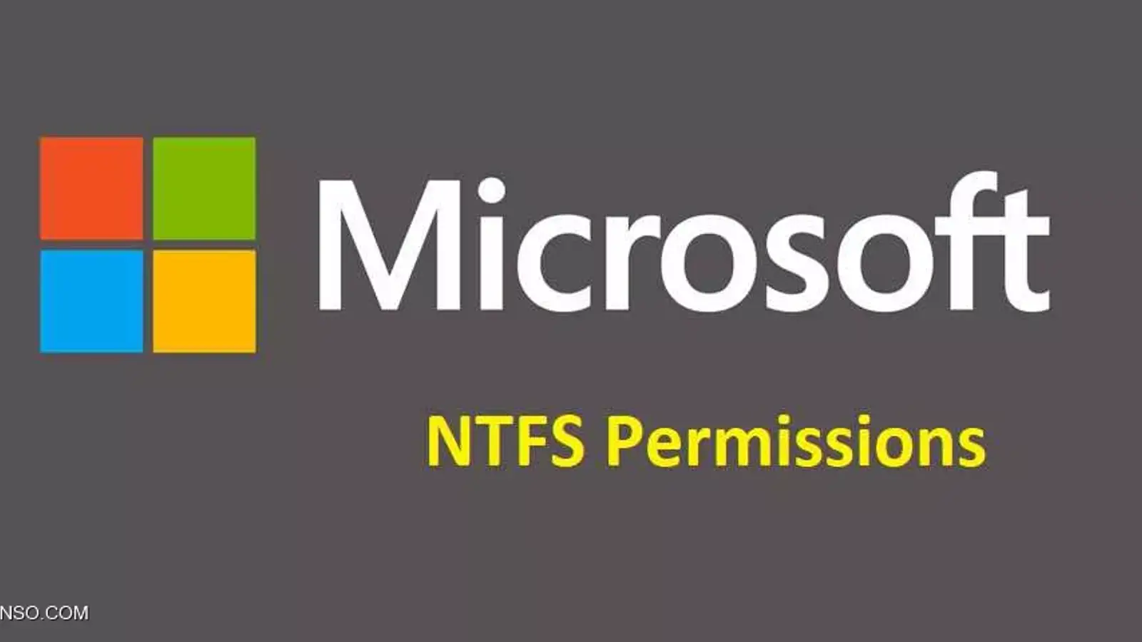 آموزش ریست NTFS Permission ها بعد از نصب ویندوز 