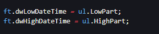 Converting this human time into system time