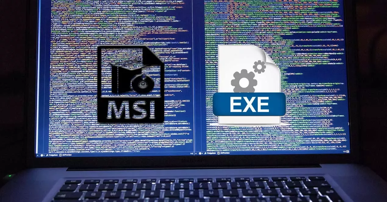 مقایسه فایل EXE و MSI
