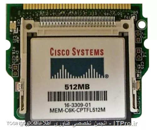 کاربرد CF card سیسکو