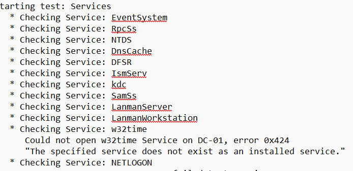 آموزش رفع خطای RPC Server Unavailable در ویندوز سرور و اکتیودایرکتوری