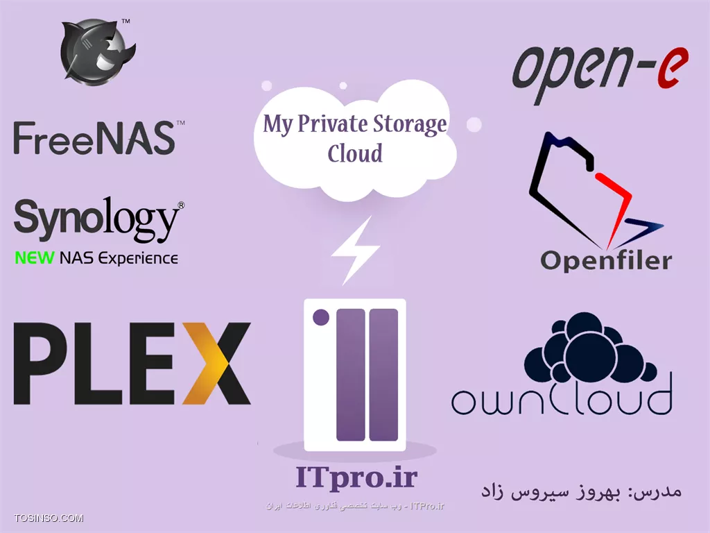 دوره کاربردی Private Storage Cloud  با NAS  قسمت اول معرفی