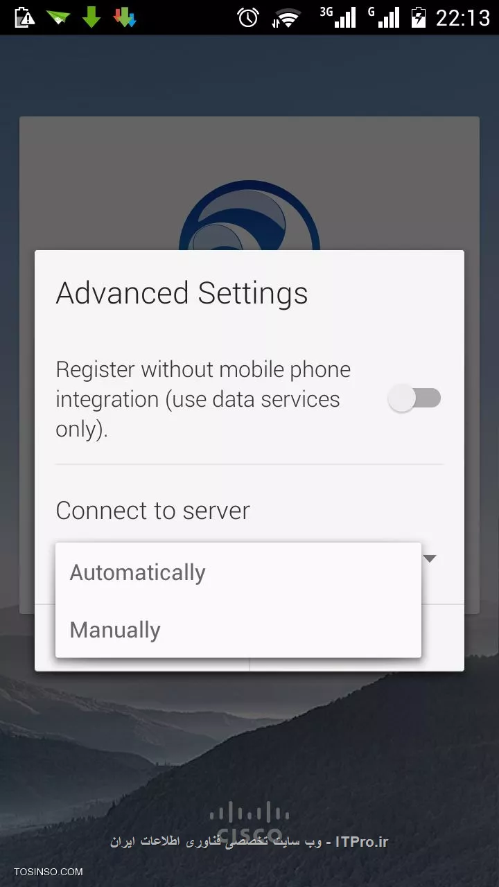 بعد از اجرای CUCM روی VMware روی اندروید طبق تصاویر زیر لاگین میکنم اما بی نتیجه هست ...

||http://network.tosinso.com/files/get/6b0c3b11-2384-488a-8ae4-a6244e5499cd||
||http://network.tosinso.com/files/get/6d2fba2a-ea73-4384-81e0-b114860856ab||
||http://network.tosinso.com/files/get/1bb1eed5-45d5-4ee5-a7f1-37600ab6db08||
||http://network.tosinso.com/files/get/90b7e9a8-d6a7-49ef-a757-1c092deb5a51||
||http://network.tosinso.com/files/get/d5fec55a-6e7b-4232-8d2f-9e6d1d1a61b9||
||http://network.tosinso.com/files/get/e808b156-a0d6-4e4d-949d-5ec3142a68ef||