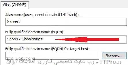 نصب Globalnames در DNS