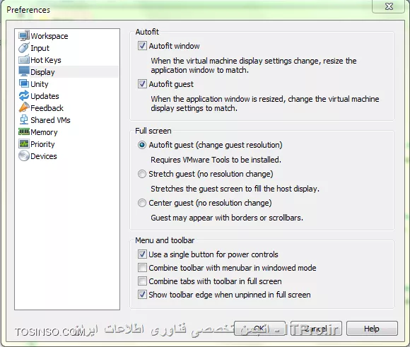 همه چیز درباره ی Preferences در VMware (قسمت سوم)