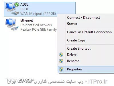 با جلسه ای جدید از سری آموزش های دوره MCSA مایکروسافت در خدمت دوستان ITPRO هستم. آموزش امروز به نحوه کانفیگ یک شبکه ساده در ویندوز 8 خواهد پرداخت. گرچه ممکن است برای بسیاری این آموزش مقدماتی به نظر برسد، اما بدون شک دانستن نحوه کانفیگ اصولی یک شبکه، حتی به ساده ترین روش آن نیز یکی از موارد اساسی چه در این دوره و چه در دوره های بعدی مایکروسافت خواهد بود. پس در ادامه با ما باشید.

معمولا هنگامی که از شبکه و به طور انحصاری شبکه های کامپیوتری سخن به میان می آید، منظور مجموعه ای از کامپیوترها، گوشی های هوشمند، تبلت ها، و دستگاه های الکترونیکی دیگر هستندکه به لحاظ فراوانی، تعدادشان از دو عدد بیشتر بوده، و منابع سخت افزاری یا نرم افزاری آن ها طوری با یکدیگر به اشتراک گذاشته شده اند که دیگر کامپیوترها و دستگاه های موجود نیز قادر به استفاده از آن ها باشند. 

به عنوان نمونه چاپگری را تصور کنید که در یک مرکز اداری یا مکان عمومی قرار گرفته، و ادمین شبکه با به اشتراک گذاری آن برای کارکنان و کاربران این قابلیت را برای آنان فراهم آورده تا بدون نیاز به داشتن چاپگر مجزا بر روی کامپیوترشان، قادر باشند اسنادشان را چاپ کنند. یا در مثالی دیگر ده ها شعبه یک بانک را در کشور تصور کنید که به واسطه ایجاد شبکه بانکی قادر به دسترسی به حساب های مشتریان شان خواهند بود. این دو مثال تنها نمونه ای کوچک از استفاده های شبکه می باشد.
از جمله دلایل مهم برای ایجاد یک شبکه کامپیوتری می توان به موارد زیر اشاره کرد:

     الف- استفاده مشترك از منابع (نرم افزارها و سخت افزارها)
     ب- به روز نگه داشتن اطلاعات (از طریق دریافت اطلاعات جدید)
     ج– صرفه جویی در هزینه ها (استفاده اشتراکی از منابع گران قیمت به جای خریدهای چندگانه آن ها)
     د- تبادل سريع تر و دقيق تر اطلاعات

موارد فوق تنها نمونه های کوچکی از کاربردهای شبکه می باشند، که اگر بخواهیم در سطح وسیع تر به این موضوع نگاه کنیم، گاها می توان صدها یا هزاران مورد مشابه دیگر را مثال زد. اگر تا به این جای امر شفاف و روشن بوده باشد، پس در ادامه نیز با ما باشید.

!! *انواع شبکه *
شبكه ها به لحاظ مقياس و بزرگی به سه گروهLan ، Wan و Man تقسيم بندی می شوند: 

!! 1. LAN (شبكه محلي): 
LAN اختصار سر واژگان Local Area Network می باشد، و در علوم رایانه ای به نوعی از شبکه اطلاق می گردد که به لحاظ وسعت محدوده کوچکی را در بر می گیرد (مثلا یک اتاق). این نوع شبکه به لحاظ سرعت و نیز میزان داده ای که در مدت زمان خاصی قادر به انتقال آن می باشد از دیگر انواع شبکه ها پر سرعت تر می باشد، تا جایی که سرعت تبادل داده در این نوع شبکه تا چند صد گیگابیت بر ثانیه نیز می تواند برسد.

!! 2. MAN (شبكه شهري): 
MAN اختصار سر واژگان Metropolitan Area Network می باشد، و در علوم رایانه ای به نوعی از شبکه اطلاق می گردد که به لحاظ وسعت از شبکه محلی بزرگ تر است، و معمولا تا سطح یک شهر را نیز می تواند در بر گیرد. به عنوان نمونه شبکه اداری یک شرکت را در نظر بگیرید که در اقصی نقاط شهر دارای دفتر و شعبه می باشد. پس از این نوع شبکه معمولا در مقیاس های متوسط استفاده می گردد.اگرچه شبکه MAN در قیاس با شبکه های محلی، از سرعت پایین تری برخوردار هستند.

!! 3. WAN (شبکه جهانی): 
WAN اختصار سر واژگان World Area Network می باشد، و در علوم رایانه ای به نوعی از شبکه اطلاق می گردد که به لحاظ وسعت، بزرگ ترین در انواع شبکه ها می باشد، تا جایی که می توان برای برقراری ارتباط بین چندین کشور، قاره و به عبارتی کل دنیا از آن بهره برد. از شبکه های WAN به منظور برقراری ارتباط بین دو نقطه دور دست و در ابعاد بسیار وسیع و گسترده استفاده می شود، که نمونه بازر آن را می توان شبکه اینترنت دانست که در تمامی قاره ها و کشورها قابل دسترس می باشد.در قیاس با شبکه های محلی یا شهری، شبكه WAN دارای سرعت پایین تری به منظور تبادل داده نیز می باشد. ضمن این که تجهیزاتی که برای انتقال داده در این نوع از آن استفاده می گردد، معمولا خطوط استيجاری مخابراتی (Leased Line)، ماهواره ای (Satellite)، فیبر نوری (Fiber Optic)، و موارد این چنینی می باشد. تمرکز این آموزش  بر شبکه های محلی موسوم به LAN و نیز نحوه کانفیگ صحیح آن در ویندوز 8  می باشد. پس در ادامه با ما باشید.

!! *تنظیمات مربوط به شبکه های محلی در ویندوز 8*
آن گونه که پیش تر نیز اشاره شد، LAN به شبکه های کوچکی اطلاق می گردد که به نسبت دیگر شبکه های موجود، از تعدادکمتری دستگاه یا کامپیوتر در آن استفاده شده باشد. منظور از تعداد کمتر، ظرفیت 255 دستگاه در هر شبکه محلی جداگانه  می باشد. پس در هر شبکه LAN افراد قادر خواهند بود تا تعداد 255 دستگاه را داشته باشند، و چنان چه قصد گنجاندن دستگاه های بیشتری را داشته باشیم اصطلاحا بایستی شبکه را با استفاده از محاسبات ریاضی خاصی تفکیک و جداسازی نماییم که به این جداسازی و تفیکیک Subnetting می گوییم و در واقع با ایجاد هر Subnet جدید، قادر خواهیم بود تا 255 دستگاه مجزای جدید را اضاف نماییم. اگر تا بدین جای امر، توضیحات گویای مطلب بوده باشد، اکنون اجازه دهید تا بر اساس آن چه که گفته شد اقدام به ایجاد یک شبکه کوچک محلی بین دو کامپیوتر نماییم.برای این که یک شبکه محلی کوچک را بین دو کامپیوتر ایجاد کنیم نیازمند سه چیز حداقلی خواهیم بود:

!! الف) کابل شبکه به میزان کافی
ب) یک عدد کارت شبکه بر روی هر کامپیوتر
ج) یک عدد سوییچ، یا هاب، یا روتر

 که البته به مورد سوم در این آموزش نیازی نخواهیم داشت، چرا که از آن ها برای ایجاد شبکه هایی با تعداد بیشتر از 2 کامپیوتر نیاز پیدا خواهیم کرد. اگر موارد بالا را تهیه کرده اید، اکنون وقت آن رسیده تا مراحل اصلی را طبق آن چه که در زیر آمده گام به گام انجام دهید:

1. ابتدا با استفاده از کابل شبکه موسوم به RJ45، دو کامپیوتری را که قصد شبکه کردن آن ها را داریم به یکدیگر وصل کنید
<center>
||http://tosinso.com/files/get/24ef5a09-b876-48ed-8a1a-513d6e07b8c1||
||http://tosinso.com/files/get/4340a2b0-eeaf-410a-a732-c7f6a2b7bcce||
<center>
پس از اتصال دو کامپیوتر با کابل، علامت اخطاری در کنار ساعت ویندوز هر دو کامپیوتر مبنی بر این که یک ارتباط شبکه ای جدید بر روی کامپیوترتان ایحاد شده برایمان ظاهر می گردد (تصویر زیر)
<center>
||http://tosinso.com/files/get/6d78f60d-a84f-46e2-90e8-4224e5570bb4||
<center>
2. مرحله بعد، پس از اتصال دو کامپیوتر به یکدیگر، انجام تنظیمات مربوط به شبکه در هر دوی آنها می باشد. بدین صورت که با انجام تنظیمات خاصی بر روی هر یک از کامپیوترها، اصطلاحا آن ها را برای یکدیگر Discoverable یا قابل رویت می نماییم. برای این کار نیز ابتدا لازم است تا یک شناسه منحصر به فرد به هر کامپیوتر اختصاص دهیم که به آن IP گفته می شود. IP  متشکل از یک عدد 16 رقمی باینری در محدوده های خاصی می باشد، که به واسطه آن کامپیوترهای شبکه قادر به برقراری ارتباط با یکدیگر خواهند شد.
برای تخصیص IP به هر کامپیوتر نیز ابتدا لازم است تا با رفتن به Control Panel و سپس کلیک بر روی آیکون Network and Internet و سپس Network and Sharing Center و آن گاه با کلیک بر روی نوشته Change Adaptor Settings و دابل کلیک بر روی آیکون Ethernet به این مهم دست یابیم. این مراحل را در زیر به صورت تصویری نیز آمده است.
<center>
||http://tosinso.com/files/get/b2e6a3b7-4f86-432a-904a-2423069b69db||
||http://tosinso.com/files/get/79466f22-907e-4277-b02c-c3f4ef3d50d0||
||http://tosinso.com/files/get/3a81730a-d803-4cf5-b874-40830c715757||
||http://tosinso.com/files/get/cc88c6d2-446d-45dd-ad27-173d441f8336||
<center>
3. پس از دابل کلیک بر روی آیکون مربوطه، برایمان صفحه ای باز خواهد شد که با زدن دکمه Properties و سپس انتخاب گزینه Internet Protocol Version 4 (TCP/IPv4) وارد تنظیمات مرتبط با IP می شویم
<center>
||http://tosinso.com/files/get/6dd13562-b8b0-4ae7-9c95-169690ed0f56||
||http://tosinso.com/files/get/35b3b0ce-93a4-4fad-aaad-f8a05a14f942||
<center>
4. پس از باز شدن صفحه تنظیمات مربوط به IP با انتخاب گزینه Use the following IP address یک IP یا همان شناسه خاص که کامپیوترمان با آن در شبکه شناخته خواهد شد وارد کرده و در نهایت بر روی OK کلیک می نماییم(تصویر زیر).
هم چنین دقت داشته باشید که IP ها را تنها می توان از محدوده های خاص عددی انتخاب کرد، و دلیل آن نیز به خاطر استانداردهای خاصی می باشد به آن IP Classes گفته می شود، و طبق همین استانداردها افراد می بایست در شبکه های محلی (LAN) از کلاس  Cآی پی استفاده کنند، که خود بحث کلاس بندی IP مبحث مفصل دیگری را می طلبد و در حوصله این مقاله نمی گنجند. لذا برای درک بهتر کلاس های IP می توانید به مباحث مربوطه با دوره مقدماتی شبکه هم چون Network+ رجوع کنید، و یا نیم نگاهی به |این مقاله::https://tosinso.com/articles/19979/%d9%85%d8%b9%d8%b1%d9%81%db%8c-%d9%85%d9%81%d8%a7%d9%87%db%8c%d9%85-%d9%88-%da%a9%d9%84%d8%a7%d8%b3-%d9%87%d8%a7%db%8c-IP-%d9%88-SubnetMask-%d8%a8%d9%87-%d8%b2%d8%a8%d8%a7%d9%86-%d8%b3%d8%a7%d8%af%d9%87| بیندازید.
<center>
||http://tosinso.com/files/get/39096447-bbe8-43a9-9ab6-4701becf625d||
<center>
اکنون که IP کامپیوتر اول را وارد نمودیم، بایستی با انجام همین مراحل بر روی کامپیوتر دوم نیز، IP دیگری در محدوده IP کامپیوتر اول وارد کنیم، تا دو کامپیوتر قادر به دیدن یکدیگر در شبکه شوند. ضمن این که این نکته را نیز بایستی مد نظر داشت که IP کامپیوتر دوم بایستی تنها در رقم آخر خود (Octec آخر) متفاوت از IP کامپیوتر اول باشد و دیگر اعداد کاملا شبیه به کامپیوتر اول خواهند بود (شکل زیر)
<center>
||http://tosinso.com/files/get/f5b0c333-5873-4f8c-adb3-95e69bcf5019||
<center>
اکنون که با موفقیت IP های یکتا و منحصر به فردی را بر روی هر کامپیوتر وارد کردیم، وقت آن رسیده تا از وضعیت ارتباط منطقی دو کامپیوتر نیز مطمئن شویم. برای بررسی این موضوع نیز در شبکه از ابزارها و دستورات پیش فرض گوناگونی استفاده می شود که در اینجا ما از دستور ping به منظور تست ارتباط استفاده خواهیم کرد. برای این کار نیز ابتدا با باز کردن Command Prompt یا PowerShell در ویندوز 8 و سپس تایپ عبارت ping و متعاقبا تایپ IP کامپیوتر متقابل از صحت ارتباط این دو مطمئن خواهیم شد.

در مثال زیر من با رفتن به منوی Start و باز کردن کنسول PowerShell بر روی کامپیوتر اول و تایپ فرمان ping به همراه IP کامپیوتر دوم، از ارتباط داشتن آن با کامپیوتر دوم مطمئن خواهم شد، و همین کار را نیز بر روی کامپیوتر دوم انجام خواهد داد. و آن گونه که در زیر نیز مشاهده می کنید کامپیوتر دوم در مدت زمان یک میلی ثانیه به درخواست ping کامپیوتر اول پاسخ داده، و بدین معناست که تا این جای کار مشکل یا عیب و ایرادی بین دو کامپیوتر وجود نداشته و ارتباط مان به درستی عمل می کند.
<center>
||http://tosinso.com/files/get/826ac49c-67dd-4965-b4c4-4da4c365ac78||
<center>
گفتنی ست در صورت بروز خطا پس از اجرای دستور ping یا عدم دریافت پاسخ از کامپیوتر مقابل، پیشنهاد می شود ابتدا از سالم بودن کابل شبکه تان، و سپس کارت شبکه های هر دو سیستم و در نهایت تنظیمات مربوط به فایروال مطمئن گردید. چنان چه پس از انجام موارد گفته شده کماکان مشکل پا بر جا بود، پیشنهاد می شود موقتا برنامه های آنتی ویروس یا فایروال تان را خاموش کرده و مجدد تست نمایید. در مثال بالا اما آن گونه که مشاهده می کنید هیچ مشکل ارتباطی بین دو کامپیوتر من وجود ندارد، و هر دوی آن ها به راحتی قادر به فرستادن و دریافت بسته های اطلاعاتی از طریق دستور ping به یکدیگر می باشند.

!! *نام گذاری کامپیوترها *
گام مهم بعدی در ایجاد یک شبکه ساده و استاندارد نام گذاری هر یک از کامپیوترها می باشد. بدین منظور با راست کلیک کردن بر روی آیکون This PC در دسکتاپ، و سپس انتخاب گزینه Properties، و در نهایت با زدن دکمه Change settings، یک نام دلخواه یکتا و غیر تکراری را برای آن بر خواهیم گزید. توجه داشته باشید که این مرحله نیز بر روی هر دو کامپیوتر بایستی انجام گردد. این مراحل در زیر به صورت تصویری آمده است:
<center>
||http://tosinso.com/files/get/3df744f0-74d2-42d1-b3a6-18d572836316||
||http://tosinso.com/files/get/2fc25235-ff2e-431c-a19f-c26f8010ca02||
||http://tosinso.com/files/get/3fecafb1-5166-4f57-92b7-4fad6b88dba8||
<center>
و در نهایت پس از انتخاب نام های متفاوت از یکدیگر برای هر کدام از کامپیوترها، لازم است تا آن ها را یک بار ریسیت نماییم. پس در پایان نامگذاری لازم است تا هر دوی کامپیوترها را یک بار Reset کرده تا فرایند نام گذاری نیز با موفقیت به اتمام برسد.
اکنون که نام کامپیوترهایمان را به نام های یکتا و دلخواه تغییر دادیم، و پس از این که هر دوی آن ها یک بار ریستارت شدند، و به لحاظ فیزیکی و منطقی هم ارتباط شان برقرار گردید، گام بعدی به اشتراک گذاری منابع می باشد، طوری که هر دو کامپیوتر قادر به استفاده از منابع یکدیگر باشند. منابعی هم چون چاپگرها، فایل ها، ارتباط اینترنتی، و موارد مشابه دیگر. در زیر چند مدل از این اشتراک گذاری ها و این که چگونه تنظیمات مرتبط با هر مورد را انجام دهیم آورده شده است:

!! الف) به اشتراک گذاشتن فایل ها 
در این مثال قصد داریم تا پوشه ای را با تمام محتویاتش بر روی کامپیوتر شماره یک برای دیگر کامپیوترهای شبکه، که در اینجا تنها کامپیوتر شماره دو می باشد به اشتراک بگذاریم. پس بدین منظور ابتدا بر روی پوشه مورد نظر که قصد به اشتراک گذاری آن را داریم راست کلیک، و سپس گزینه Properties را انتخاب می کنیم.
<center>
||http://tosinso.com/files/get/39b7fb0c-eaa5-41b5-8bbc-51d3d84eef9e||
<center>
سپس با رفتن به سر برگ Sharing و زدن دکمه Share وارد صفحه دیگری خواهیم شد
<center>
||http://tosinso.com/files/get/c7a7b929-7439-490a-9de4-8949f4e47ccf||
<center>
در پنجره ای که برایمان باز خواهد شد (شکل زیر)، از منوی کشویی مربوطه، کاربر یا کاربرانی که قصد مجاز کردن دسترسی آن ها به محتویات پوشه را داریم انتخاب، و یا با زدن دکمه Add آن ها را به لیست کاربران مجاز اضافه می کنیم. در مثال زیر آن گونه که مشاهده می کنید، من به همه کاربران تحت شبکه(Everyone) دسترسی Read یا فقط خواندن اطلاعات پوشه را داده ام، شما اما می توانید بر اساس سیاست های خودتان یا شرکت تنها به افراد خاصی در شبکه دسترسی بدهید.
<center>
||http://tosinso.com/files/get/90e27716-8e02-471c-9488-c166fb2d5ced||
<center>
و در نهایت  با زدن دکمه Share پوشه مورد نظر به همراه کلیه اطلاعات موجود بر روی آن برای افراد در شبکه به اشتراک گذاشته خواهد شد.
مراحل کلی به اشتراک گذاری تا بدین جا به پایان رسیده است. برای بررسی و هم چنین تست کردن نتیجه کارمان، کافی ست تا با باز کردن File Explorer یا همان My Computer سابق در کامپیوتر شماره دو، و سپس وارد کردن نام یا IP کامپیوتر شماره یک، از صحت کار مطمئن گردیم.
<center>
||http://tosinso.com/files/get/023e1159-8d9d-4a6d-96fa-263f8c0a0c03||
<center>
و در نهایت  با زدن دکمه Share پوشه مورد نظر به همراه کلیه اطلاعات موجود بر روی آن برای افراد در شبکه به اشتراک گذاشته خواهد شد.
مراحل کلی به اشتراک گذاری تا بدین جا به پایان رسیده است. برای بررسی و هم چنین تست کردن نتیجه کارمان، کافی ست تا با باز کردن File Explorer یا همان My Computer سابق در کامپیوتر شماره دو، و سپس وارد کردن نام یا IP کامپیوتر شماره یک، از صحت کار مطمئن گردیم.

!! ب) به اشتراک گذاشتن چاپگر 
قسمت بعد این آموزش به نحوه به اشتراک گذاری چاپگرها در شبکه می پردازد.برای این که بتوانیم چاپگری را در شبکه برای دیگران قابل استفاده نماییم تا دیگران نیز به وسیله آن بتوانند اسنادشان را چاپ نمایند، ابتدا لازم است تا تنظیمات مربوط به آن را انجام دهیم. بدین منظور مراحل زیر را با هم گام به گام پیش خواهیم رفت:
ابتدا وارد Control Panel شده و سپس بر روی View device and printers از قسمت Hardware and Sound کلیک کنید:
<center>
||http://tosinso.com/files/get/af417e06-9b56-41f5-b03e-942ffcd57636||
<center>
در صفحه ای که برایمان باز خواهد شد، بر روی آیکون چاپگر فعلی تان که به کامپیوترتان وصل است، راست کلیک و گزینه Printer properties را بر می گزینیم
<center>
||http://tosinso.com/files/get/1c29fcbd-0b58-45fa-8f2e-8bcd525fce9d||
<center>
سپس در صفحه ای که پس از کلیک برایمان باز می شود، به سر برگ Sharing رفته و تیک گزینه Share this printer را می زنیم، و در نهایت بر روی OK کلیک کرده تا چاپگر برای کاربران شبکه مان به اشتراک گذاشته شود.
<center>
||http://tosinso.com/files/get/eeea65a2-8406-44a7-b5a3-a3a7204e87c0||
<center>
حال که چاپگرمان با موفقیت به اشتراک گذاشته شد، کافی ست تا به رجوع به هر یک از کامپیوترهای شبکه، و رفتن به Control Panel و کلیک بر روی نوشته Add a device به جستجوی چاپگرهای به اشتراک گذاشته شده در شبکه بپردازیم و آن ها را به لیست چاپگرهای سیستم ها اضافه کنیم. آن گونه که در شکل زیر نیز مشاهده می کنید، من از طریق جستجوی چاپگر در شبکه بر روی یکی از کلاینت هایم، چاپگری با نام Canon MF4320-4350 را که قبلا بر روی کامپیوتری با نام ISAAC-PC به اشتراک گذاشته شده است را پیدا کرده ام. با انتخاب آن و زدن کلید Next آن را به لیست چاپگرهایم اضافه خواهم نمود.
حال که چاپگر تحت شبکه با موفقیت بر روی کلاینت ها معرفی شده است، اکنون کافی ست تا با زدن گزینه یا دکمه Print بر روی هر کلاینتی که مراحل معرفی چاپگر تحت شبکه را بر روی آن انجام داده ایم انتخاب، و آن گاه خواهیم دید که سند با موفقیت بر روی آن چاپگر به چاپ خواهد رسید. 

!! پ) به اشتراک گذاری کانکشن اینترنت 
در این قسمت از آموزش، قصد داریم تا اتصال (کانکشن) اینترنتی مان را بر روی کامپیوترمان طوری به اشتراک بگذاریم تا دیگر افراد در شبکه ما نیز قادر به دسترسی به اینترنت از طریق آن باشند. قابلیت به اشتراک گذاری اینترنت را به طور اختصاری ICS  نیز می گویند، که بر گرفته از سر واژگان Internet Connection Sharing  می باشد، و از ویندوز 98 تاکنون بر روی سیستم عامل های مایکروسافت موجود بوده و از این جهت قابلیت جدیدی محسوب نمی گردد.

برای این که بتوانیم از ICS تمام کمال بهره ببریم نیازمند داشتن دو کارت شبکه بر روی کامپیوتری که قصد به اشتراک گذاری اینترنت آن را داریم خواهیم بود. بدین صورت که یکی از کارت شبکه ها را به مودم ADSL یا مودم Wireless وصل می کنیم، و دیگری را به کامپیوتر شماره 2 یا همان کامپیوتری که فاقد اینترنت می باشد. ضمن این که اگر دارای هاب یا سوییچ یا روتر در شبکه تان هستید، تنها با اتصال کابلی که به کارت شبکه دوم کامپیوتری که ICS بر روی آن فعال است، دیگر کامپیوترهای متصل به آن روتر یا سوییچ یا هاب نیز اینترنت دار خواهند شد. با این تفاسیر اکنون مراحل را گام به گام با هم پیش می رویم:

فرض کنید از طریق ساخت کانکشن به اینترنت وصل شده ایم، و اکنون قصد داریم تا این کانکشن را برای دیگر کامپیوترهای شبکه نیز به اشتراک بگذاریم تا آن ها نیز به اینترنت دسترسی یایند. بدین منظور ابتدا بر روی کانکشن اینترنت راست کلیک کرده و گزینه را انتخاب می نماییم:

1. ابتدا از طریق کانکشن به اینترنت وصل می شویم
2. بر روی کانکشنی که هم اکنون با آن به اینترنت وصل شدیم راست کلیک کرده و گزینه Properties را انتخاب می کنیم
<center>
||http://tosinso.com/files/get/1d2e73d0-ddc5-4deb-9182-05e355c2d362||
<center>
3. سپس در پنجره ای که برایمان باز خواهد شد، به سر برگ Sharing رفته و مطابق تصویر زیر گزینه ها را فعال نمایید
<center>
||http://tosinso.com/files/get/2acef3f7-483f-472e-9f3a-7c42266a9a7c||
<center>
توجه داشته باشید که در تصویر فوق، Ethernet 2 نام کارت شبکه ای ست که به سوییچ و متعاقبا به کل شبکه وصل می باشد و فاقد اینترنت بوده و از آن تنها برای ارتباط با شبکه محلی استفاده می گردد. ضمن این که در صورتی که تنها با دو کامپیوتر و بدون هیچ روتر یا سوییچ قصد به اشتراک گذاری اینترنت را داشته باشیم باشیم، کافی ست تا کابل خروجی کارت شبکه دوم مان (Ethernet 2)  را مستقیما به کارت شبکه کامپیوتر دیگر وصل کنید.
4. پس از این که تمام مراحل بالا را دقیق و بی هیچ ابهامی انجام داده باشیم، می بایست اکنون بر روی کامپیوتر دوم و یا حتی کل شبکه اینترنت برقرار شده باشد و افراد بتوانند از آن استفاده کنند. برای تست این موضوع نیز کافی ست تا بر روی کامپیوتر دوم یا یکی از کامپیوترهای شبکه، سایتی اینترنتی را باز کنید و از موفقیت آمیز بودن عملیات مطمئن گردید.
امیدوارم آموزش این جلسه نیز مورد توجه دوستان قرار گرفته باشد. 
<left>
با آرزوی بهترین ها برای دوستان ITPRO
<left>

نویسنده : اسحاق احمدپور
منبع :| جزیره سرویس های شبکه مایکروسافت وب سایت توسینسو::https://tosinso.com/microsoft|
هرگونه نشر و کپی برداری بدون ذکر منبع و نام نویسنده دارای اشکال اخلاقی است
