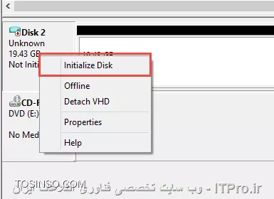 !! معرفی فایل های VHD و نصب ویندوز 8 بر روی آنها
درود به همه دوستان خوب ITPRO ، اگر تا به امروز با آموزش های دوره MCSA و ویندوز 8 با ما بوده باشید، حتما به یاد دارید که در جلسات پیش به بررسی پیش نیازهای لازم برای ویندوز 8 و نیز چگونگی نصب آن پرداختیم. در این جلسه اما قصد آموزش مبحث تازه ای به نام VHD File ها را خواهیم داشت. ولی پیش از شروع اجازه دهید تا کمی بیشتر به معرفی این قابلیت جدید مایکروسافتی بپردازیم.

VHD اختصار سر واژگان Virtual Hard Disk می باشد، و آن گونه که از نام آن پیداست، اشاره به هارد دیسک های مجازی دارد، هارد دیسکی که با استفاده از آن قادر خواهید بود تا همانند یک هارد دیسک واقعی و فیزیکی تمامی کارها از قبیل کپی یا حدف فایل، فرمت کردن، نصب ویندوز و موارد این چنینی را بر روی آن انجام دهید. این قابلیت جدید در سال 2009 و با معرفی ویندوز 7 وارد عرصه تکنولوژی های نوپا گردید. با این همه اما ممکن است این سوال برای شما پیش آمده باشد که واقعا دلیل استفاده از هارد دیسک مجازی چیست و چه کاربردهای می تواند داشته باشد؟ و این که مایکروسافت به چه علت این قابلیت را در سیستم عامل های خود گنجانده است؟ اگر مشتاق به دانستن موارد این چنینی باشید پس در ادامه نیز ما را همراهی نمایید.

فرض کنید برنامه ای دارید که قبلا در ویندوز 7 به خوبی کار می کرده است، اما اکنون و با نصب ویندوز 8  متوجه می شوید که برنامه اجرا نمی شود و یا پس از باز کردن آن با مدام با خطاهای متعددی روبرو می گردید و کلافه می شوید، سپس تصمیم می گیرید که ویندوز 8 را حذف و دوباره همان ویندوز 7  قدیمی را نصب کنید، اما به ناگاه پی می برید که بر روی هارد دیسکی که هم اکنون ویندوز 8  نصب شده است اطلاعات بسیار مهمی دارید و امکان گرفتن هیچ گونه نسخه پشتیبان هم برایتان در حال حاضر مقدور نیست. دیگر واقعا کلافه کلافه می شوید. پس در چنین شرایط بحرانی چاره کار چه می تواند باشد؟ درست حدس زدید، استفاده از هارد دیسک مجازی برای نصب یک ویندوز 7 بر روی آن، و نیز داشتن ویندوز 8 فعلی تان!

اگر بخواهیم به طور خیلی ساده به تشریح VHD بپردازیم، بایستی گفت که VHD نوع خاصی از فایل می باشد که با ایجاد و ساخت آن، ویندوز آن را به عنوان یک هارد دیسک جدید شناسایی کرده و افراد قادر خواهند بود تا تمامی کارهایی را که بر روی هارد دیسک های واقعی انجام می دهند با آن نیز انجام دهند، کارهایی از قبیل کپی یا حذف اطلاعات هارد دیسک، پارتیشن بندی، انتقال اطلاعات بر روی آن، و یا حتی نصب ویندوز و موارد مشابه دیگر. تنها با این تفاوت که دیگر خبری از وجود هارد دیسک واقعی و فیزیکی نخواهد بود و تمامی فرایندها به صورت مجازی صورت می پذیرد.

یعنی ما به کمک خود ویندوز و یا از طریق DVD نصب آن، ابتدا فایلی با پسوند vhd ساخته و ایجاد می کنیم، و آن گاه ویندوز آن فایل را به عنوان هارد دیسکی مجازی برایمان نمایش خواهد داد، که در نهایت نیز هر آن چه را که می توان با یک هارد دیسک فیزیکی واقعی انجام داد، با هارد دیسک مجازی مان نیز می توانیم انجام دهیم. اما شاید بتوان گفت اصلی ترین دلیل ایجاد و ساخت هارد دیسک مجازی، نصب سیستم عامل بر روی آن می باشد. پس افراد هارد دیسک مجازی را ایجاد می کنند تا بتوانند بر روی آن ویندوز نصب کنند. اجازه دهید این مثال را کمی بسط داده و روشن تر نماییم: یک هارد دیسک مجازی VHD را در نظر بگیرید که بر روی آن ویندوزی با تمامی برنامه های کاربردی از قبیل Microsoft Office, Photoshop و غیره را نصب کرده اید و برای روز مبادا کنار گذاشته اید.

حال اگر به هر دلیلی ویندوز فعلی تان دچار عیب و ایراد یا آسیبی گردد و دیگر همانند سابق برنامه ها بر روی آن اجرا نشود و یا به هنگام کار کردن با آن مدام با خطا مواجه گردید کافی ست تا به سراغ ویندوز نصب شده بر روی VHD رفته و بدون هیچ نگرانی با خیال راحت به کارتان ادامه دهید، و یا این که سناریویی را در نظر بگیرید که می خواهید پیش از نصب برنامه ای بر روی ویندوز اصلی تان، ابتدا آن را در محیط آزمایشی تست کنید. در نتیجه ویندوزی را بر روی هارد دیسک مجازی یا همان VHD  نصب می کنیم و سپس برنامه را بر روی آن تست می نماییم و پس از اطمینان حاصل کردن از سالم بودن برنامه و صحیح کار کردن آن،  اقدام به نصب برنامه مورد نظر بر روی ویندوز واقعی و اصلی مان می کنیم. اگر تا به اینجای امر و توضیحات اولیه را به خوبی درک کرده باشید، پس در ادامه نیز با ما همراه شوید تا ببینیم که چگونه می توان هارد دیسکی مجازی ایجاد و سپس بر روی آن ویندوز نصب کنیم.

!! نحوه ایجاد فایل VHD (هارد دیسک مجازی)
برای ساخت فایل VHD می توان به دو طریق عمل کرد:
1. با استفاده از خود ویندوز 8  و کنسول Computer Management
2. با استفاده از DVD ویندوز 8 و کنسول Command Prompt
ما ابتدا به آموزش نحوه ایجاد آن از طریق ویندوز 8 می پردازیم.

!! ایجاد فایل VHD به وسیله ویندوز 8
برای این که از طریق خود ویندوز فایل VHD و هارد دیسک مجازی ایجاد کنیم، می بایست مراحل زیر را گام به گام انجام دهید:
• ابتدا به Control Panel رفته و Administrative Tools را باز می کنیم. سپس بر روی Computer Management دابل کلیک کرده تا باز شود
• در قسمت سمت چپ، بر روی Disk Management کلیک کرده تا تمامی هارد دیسک های موجود بر روی کامپیوتر را مشاهده نمایید (تصویر زیر)
<center>
||http://tosinso.com/files/get/5482b1dc-0472-4820-a087-94029617bb3e||
<center>

• سپس، از منوی Action بر روی گزینه Create VHD کلیک کرده تا فایل VHD خود را ایجاد نماییم.
<center>
||http://tosinso.com/files/get/fed87279-6a1e-4f32-975f-63b07041f9eb||
<center>
• در صفحه ای که در بالا نیز می بینید، پس از کلیک بر روی Create VHD برایمان باز خواهد شد، با دادن یک مسیر دلخواه و نام فایل، و نیز میزان حجمی که برای فایل VHD مد نظرمان می باشد، در نهایت بر روی OK کلیک می کنیم تا فایل VHD ایجاد گردد. به عنوان نمونه فایلی که من ایجاد کرده ام MyVHD.vhd نام دارد. دیگر گزینه های موجود در این صفحه را نیز با مقدارهای پیش فرض پذیرفته و تغییری نمی دهیم. 

• اکنون که فایل VHD برایمان ایجاد شد، اگر مجددا به Disk Management مراجعه نمایید، مشاهده خواهید کرد که هارد دیسک جدیدی به لیست هارد دیسک های پیشین اضافه گردیده است. ما نیز برای این که بتوانیم از این هارد دیسک جدید که همان هارد دیسک مجازی مان می باشد استفاده نماییم با راست کلیک بر روی آن و سپس انتخاب گزینه Initialize ،  دیسک را اصطلاحا آماده بهره برداری می نماییم. (تصویر زیر)
<center>
||http://tosinso.com/files/get/1da16166-8f4f-4781-bf9b-334d2bfe4e99||
||http://tosinso.com/files/get/02d1d23e-f9d0-4408-9c5c-1232cd5b8727||
<center>
• حال که دیسک با موفقیت آماده سازی شده است، بایستی آن را فرمت کنیم تا از این پس بتوان بر روی آن اطلاعات نوشت یا حذف کرد، و یا حتی ویندوز نصب بنماییم. بدین منظور از لیست دیسک های موجود بر روی دیسکی که هم اکنون و طی مراحل بالا ایجاد کردیم راست کلیک کرده و گزینه New Simple Volume را انتخاب می نماییم.
<center>
||http://tosinso.com/files/get/9d185be8-adc8-42d8-9be5-ff22389bedf4||
<center>
• پس از انجام مراحل بالا، بقیه مراحل را مانند تصاویر زیر به ترتیب انجام دهید تا مراحل فرمت کردن دیسک مجازی با موفقیت انجام پذیرد
<center>
||http://tosinso.com/files/get/224a618c-1291-400e-a663-4e9578923c4d||
||http://tosinso.com/files/get/b8a094f0-0f07-4dba-af5f-f3ae37ff6689||
||http://tosinso.com/files/get/3ebbb128-53f9-491f-9ee5-b0cf6ee909eb||
||http://tosinso.com/files/get/9963eaac-e4fa-461d-96a0-b001f382b9e2||
||http://tosinso.com/files/get/329eb1d6-7aea-46ca-983d-1c9a9cc26a7d||
<center>
هم اکنون مراحل ساخت هارد دیسک مجازی ما در اینجا به پایان رسیده است و موفق شدیم تا آن را  فرمت نیز نماییم. حال اگر به Computer بروید، مشاهده خواهید کرد که درایوی جدید به لیست درایوهای فعلی مان اضافه شده است. (تصویر زیر) 
<center>
||http://tosinso.com/files/get/96f8f87b-39b6-4d10-863f-94c7ea2c27f7||
<center>
درایوی که در بالا می بینید همان درایو VHDست که قصد نصب ویندوز بر روی را آن داریم. از آنجا که مراحل تا بدین قسمت با موفقیت به پیش رفته است، در نتیجه DVD ویندوز را بر روی DVD-ROM کامپیوتر قرار می دهیم و کامپیوتر را ریستارت کرده تا شروع به نصب ویندوز بر روی فایل VHD کنیم. در نتیجه بعد از ریستارت شدن کامپیوتر و بوت کردن آن، مراحل را گام به گام و طبق شکل زیر جلو می رویم:
<center>
||http://tosinso.com/files/get/3c6df564-ed35-4945-ba18-bd6dcc007e01||
||http://tosinso.com/files/get/a0eff813-2179-4453-828b-4aa1f84e533b||
<center>
پس از این که DVD ویندوز کاملا بوت شده و صفحه خوش آمد گویی برای نصب ظاهر گردید، ما نیز با فشردن کلیدهای Shift و F10  وارد محیط CMD می شویم تا هارد دیسک مجازی را برای فرایند نصب معرفی نماییم، چرا که به صورت پیش فرض هارد دیسک مجازی در لیست هارد دیسک های واقعی برای نصب نبوده و ظاهر نخواهد شد (تصویر زیر). 
<center>
||http://tosinso.com/files/get/ce5c7404-e4ed-4b17-bfd4-9c948545588b||
<center>
با باز شدن صفحه CMD، ابتدا فرمان diskpart را تایپ و سپس با زدن کلید Enter وارد محیط diskpart می شویم
<center>
||http://tosinso.com/files/get/3de6790d-8f10-4dd0-a3df-d718d5f9715d||
<center>
سپس با اجرای دستور زیر ابتدا هارد دیسک فیزیکی مان را انتخاب، و آن گاه هارد دیسک مجازی را که پیش تر در ویندوز ساخته ایم را برای ادامه کار انتخاب می نماییم و کلید Enter را فشار می دهیم. دستور انتخاب فایل هارد دیسک مجازی در زیر آمده است:
<left>
select vdisk file= D:\My VHD.vhd
<left>
<center>
||http://tosinso.com/files/get/7bcac5f0-b40e-4c54-a4f4-24f5877ad828||
<center>
همان طور هم که در تصویر بالا مشاهده می نمایید فایل VHD که قبلا در ویندوز ساخته بودیم با موفقیت انتخاب گردید.قسمت بعد متصل کردن هارد دیسک مجازی و نمایش داده شدن آن در لیست هارد دیسک های موجود خواهد بود. بدین منظور از فرمان attach vdisk کمک می گیریم.
<center>
||http://tosinso.com/files/get/70eaf54f-1148-4b47-bcc5-2d110c34f60a||
<center>
تا به اینجای کار توانسته ایم هم هارد دیسک مجازی که قبلا ساخته ایم را برای نصب لود کنیم، و هم آن را به لیست هارد دیسک های موجود اضافه نماییم. گام بعدی ساخت یک پارتیشن از نوع Primary برای نصب ویندوز بر روی آن می باشد. بدین منظور با استفاده از فرمان create partition primary پارتیشن مربوطه را بر روی هارد دیسک مجازی ایجاد می کنیم (تصویر زیر)
<center>
||http://tosinso.com/files/get/0537670c-ee0f-41f9-b8f1-b3634dc45d1d||
<center>
حال که پارتیشن Primary خود را نیز ایجاد نمودیم، بایستی آن را برای نصب ویندوز هم فرمت نماییم. بدین منظور با استفاده از فرمان format fs=ntfs آن را با فایل سیستم NTFS که برای نصب ویندوز 8 ضروری می باشد فرمت می کنیم:
<center>
||http://tosinso.com/files/get/046dbdf1-a156-41d6-bc4a-942026884fe4||
<center>
تقریبا تا اینجای کار، مراحل اصلی پایان پذیرفته است. پس با بستن صفحه CMD، مراحل نصب را به صورت عادی و با زدن دکمه Next ادامه می دهیم تا به قسمت انتخاب درایوها برای نصب ویندوز برسیم. ضمن این که اگر هنوز با فرایند نصب ویندوز 8 به خوبی آشنا نیستید می توانید به |این لینک::https://tosinso.com/articles/40530/%d8%a2%d9%85%d9%88%d8%b2%d8%b4-%d8%b1%d8%a7%db%8c%da%af%d8%a7%d9%86-%d9%88%db%8c%d9%86%d8%af%d9%88%d8%b2-8-%d8%a8%d9%87-%d8%b5%d9%88%d8%b1%d8%aa-%da%af%d8%a7%d9%85-%d8%a8%d9%87-%da%af%d8%a7%d9%85| مراجعه نمایید.
اکنون همان گونه که در تصویر زیر نیز مشاهده می کنید، یک هارد دیسک جدید به لیست هارد دیسک های فیزیکی موجود بر روی کامپیوتر اضافه گردیده که همان هارد دیسک مجازی VHD می باشد. 
<center>
||http://tosinso.com/files/get/796290d0-b4fa-4802-8f98-e6824f967822||
<center>
از این مرحله به بعد، دیگر تمامی پروسه نصب ویندوز کاملا عادی و مشابه عملیات نصب بر روی هارد دیسک های واقعی خواهد بود.ما فرض را بر این خواهیم گرفت که از این مرحله به بعد و پروسه نصب را خودتان انجام خواهید داد تا در نهایت ویندوز با موفقیت بر روی دیسک مجازی VHD نصب شود.پس از اینکه عملیات نصب با موفقیت به پایان رسید و کامپیوتر ریستارت شد، هنگام نمایش منوی بوت مشاهده خواهید کرد که به غیر از ویندوز اصلی که بر روی هارد دیسک فیزیکی نصب شده است، یک ویندوز دیگر با نام Windows 8.1 VHD هم مشاهده می گردد، که در واقع همان ویندوزی ست که بر روی هارد دیسک مجازی مان نصب کردیم، و با انتخاب آن می توان وارد آن شد و همانند ویندوزهای معمولی با آن مشغول به کار شد، تنها با این تفاوت که از روی هارد دیسک مجازی در حال اجراست.
<center>
||http://tosinso.com/files/get/33d91b60-d266-46ec-872d-5b30a81562f6||
<center>
<left>
شاد باشید و سربلند
<left>

نویسنده : اسحاق احمدپور
منبع :| جزیره سرویس های شبکه مایکروسافت وب سایت توسینسو::https://tosinso.com/microsoft|
هرگونه نشر و کپی برداری بدون ذکر منبع و نام نویسنده دارای اشکال اخلاقی است