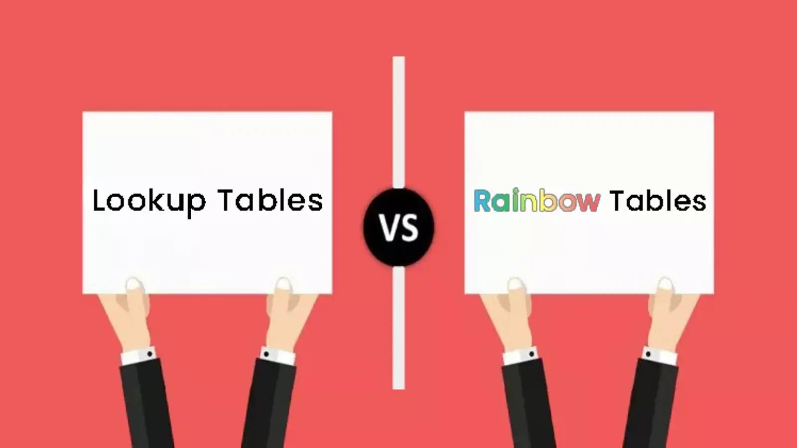 تفاوت میان Lookup Table و Rainbow Table چیست ؟ به زبان ساده 