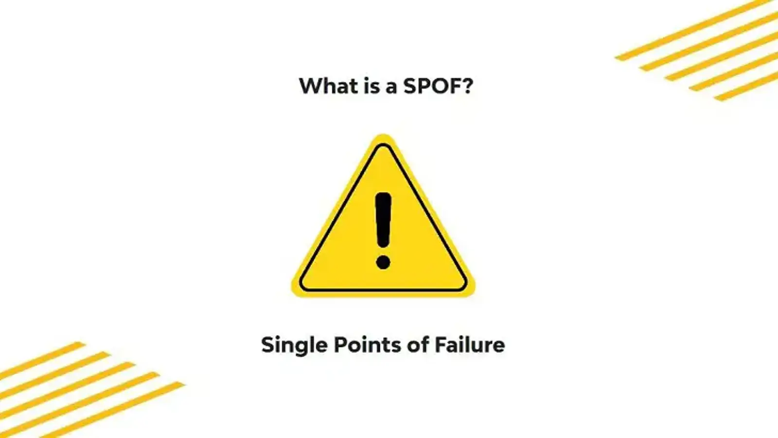SPOF  چیست و چرا باید در طراحی شبکه از آن اجتناب کرد؟