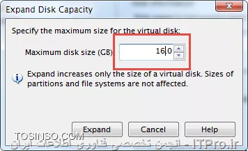روشهای افزایش فضای دیسک مجازی در VMware 