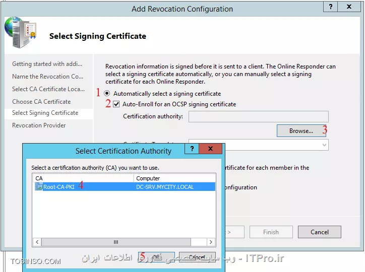 آموزش جامع PKI در مایکروسافت و Active Directory Certificate Services : قسمت چهارم