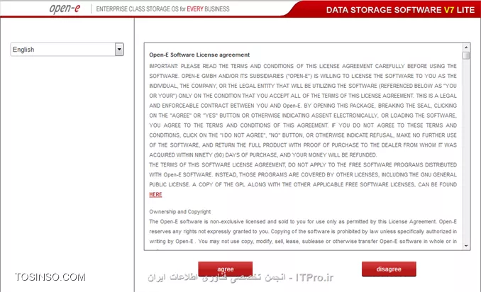 آموزش نصب و راه اندازی Open-E شبیه ساز SAN Storage در شبکه