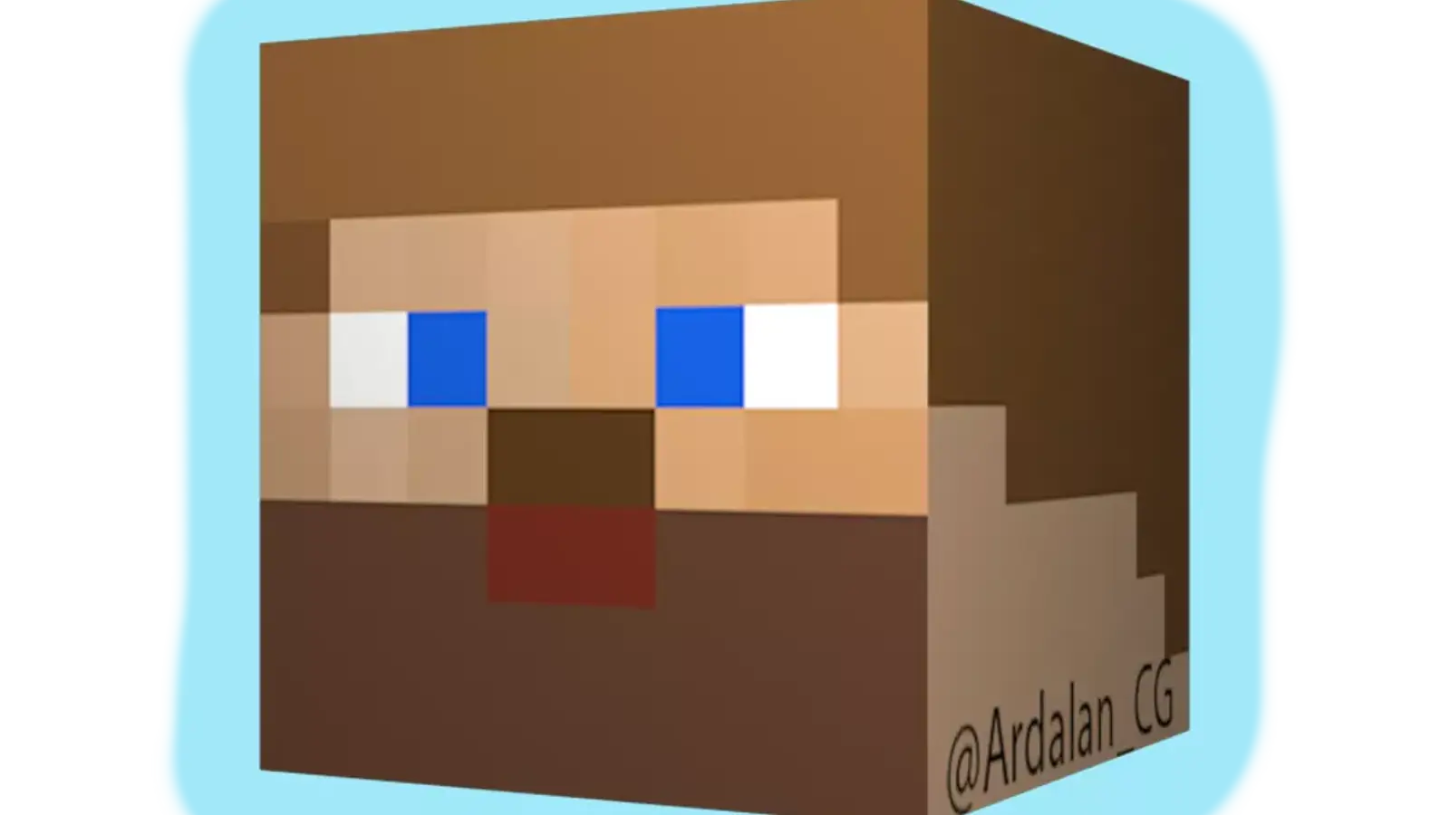 آموزش ساخت متریال برای کاراکتر سه بعدی پیکسلی مانند ماینکرافت