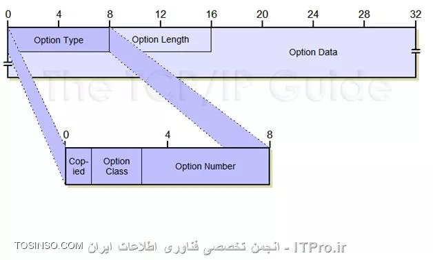 Internet Protocol Version 4 (IPv4) Option Format 