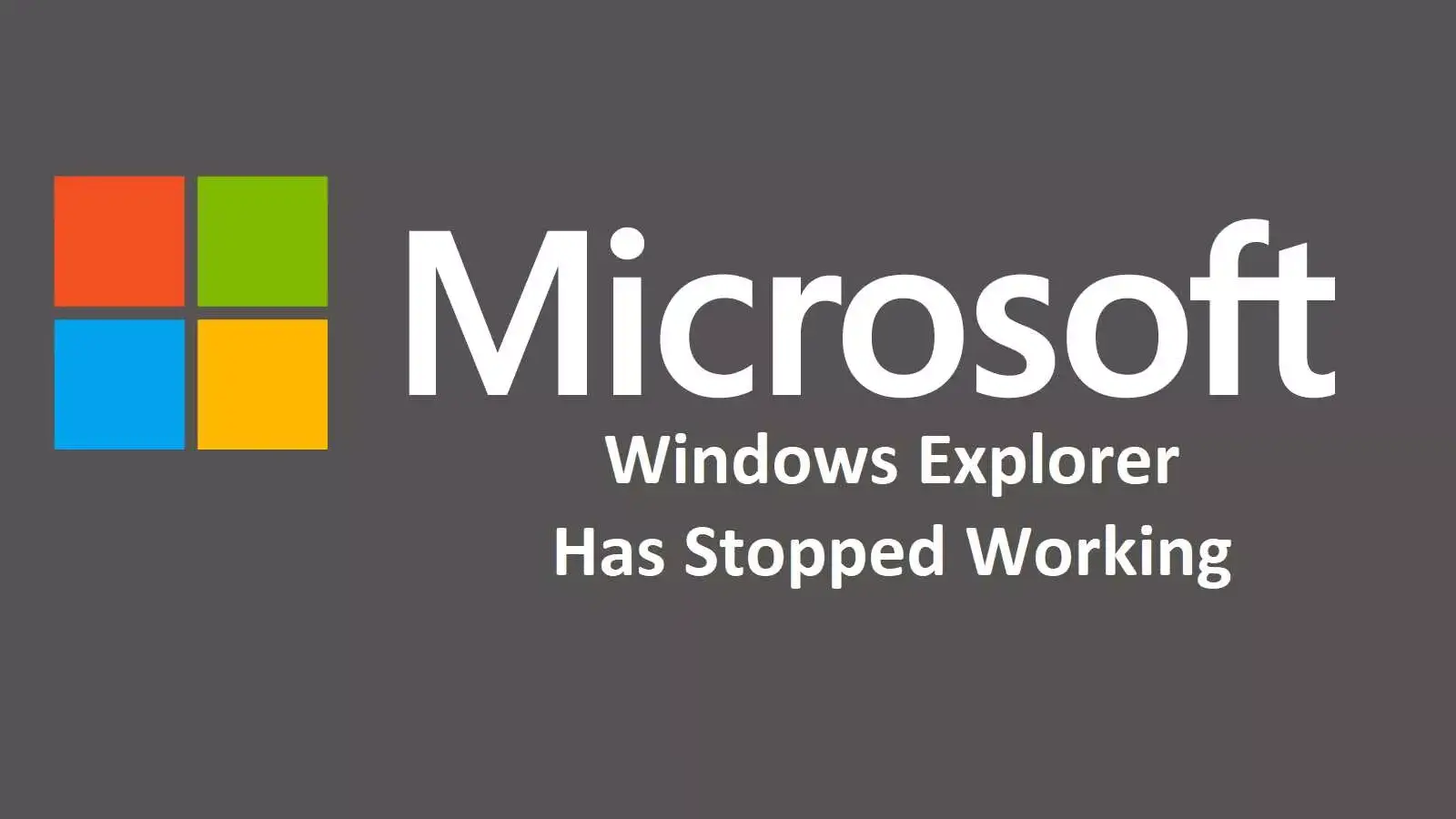آموزش رفع مشکل Windows Explorer Has Stopped Working در ویندوز