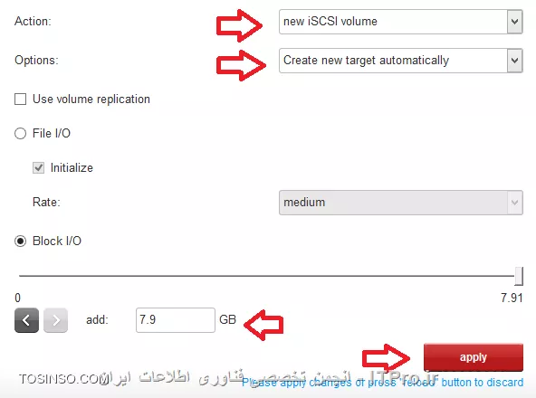 آموزش گام به گام نصب و راه اندازی Open-E SAN Simulator  - قسمت سوم