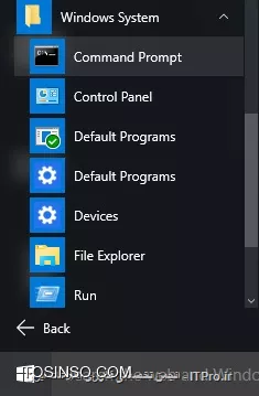 10 راه رسیدن به Command Prompt در ویندوز 10