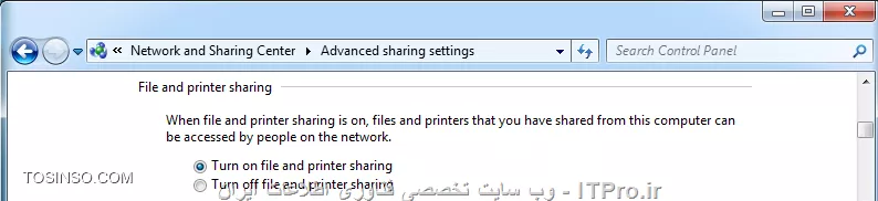 خیر متاسفانه همچنان access denied میده !!!
من در ماشین مجازی دوتا ویندوز سرور و سون خام روشن کردم و psTools رو روی سرور قرار دادم و نرم افزار خاص یا آنتی ویروس روی اونها نصب نکردم.
ویندوز کلاینت من هم پسورد داره و پسوردش Blank نیست .
تنظیم زیر رو در دو حالت Turn on و Turn off قرار دادم ولی باز هم همین خطا رو میداد .
||http://network.tosinso.com/files/get/224b560f-354d-4614-9e1e-1be967321c89||