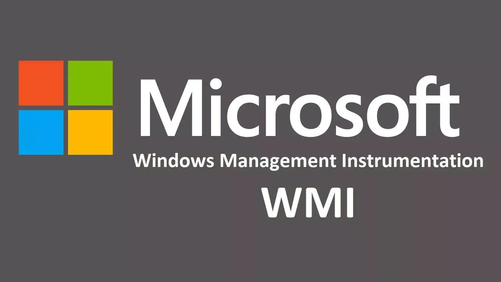 WMI چیست؟ معرفی سرویس Windows Management Instrumentation ویندوز