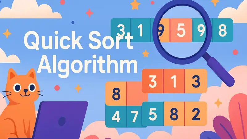 آموزش الگوریتم مرتب سازی سریع (Quick Sort) + نمونه کد