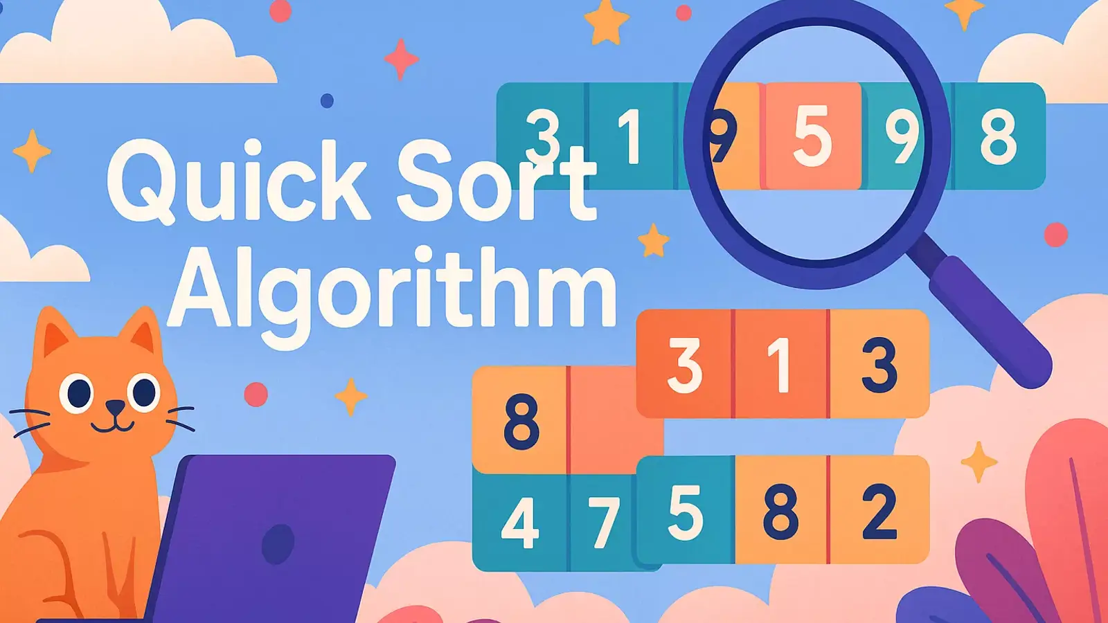 آموزش الگوریتم مرتب سازی سریع (Quick Sort) + نمونه کد