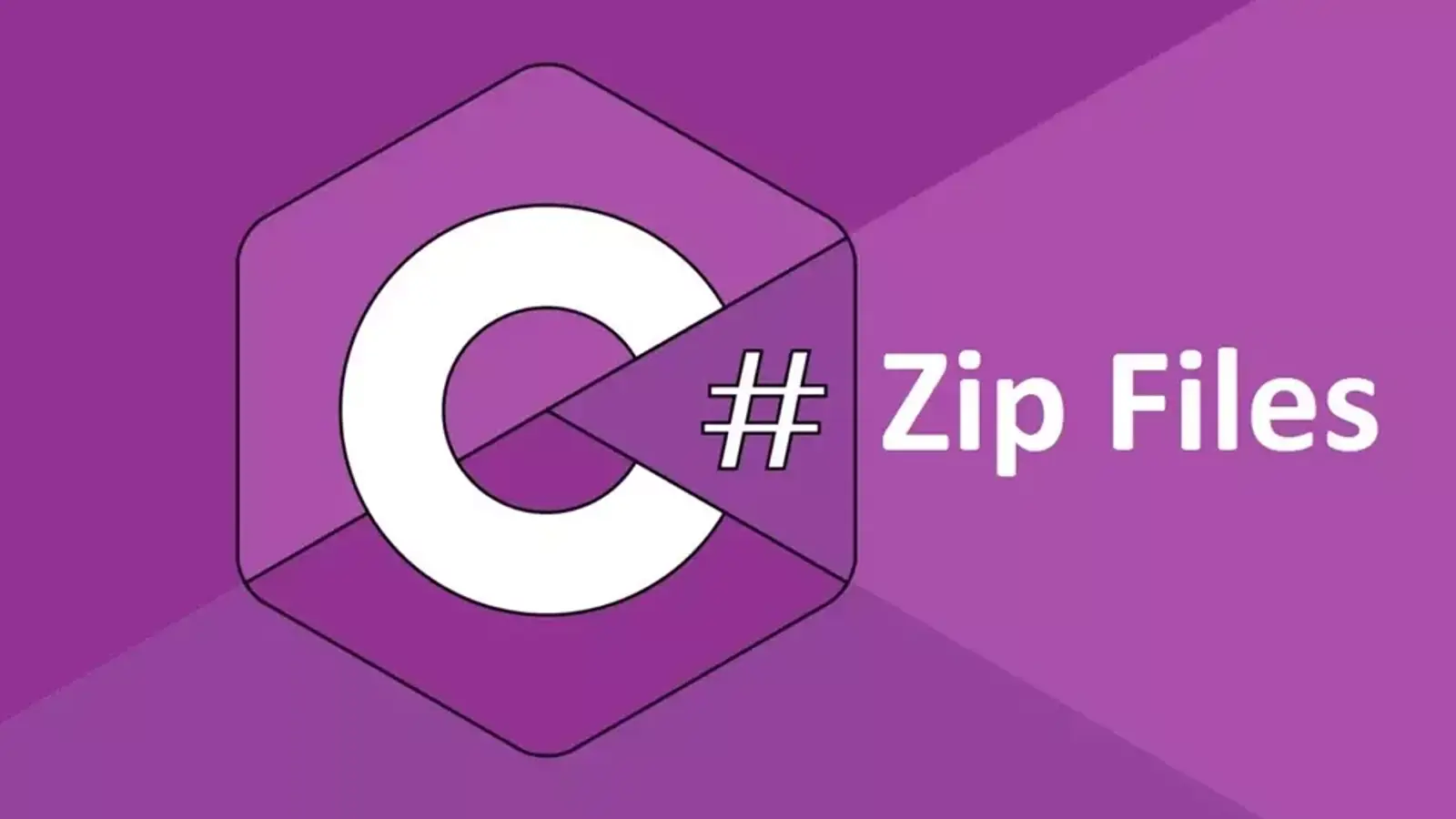 آموزش کار با فایل های Zip در سی شارپ