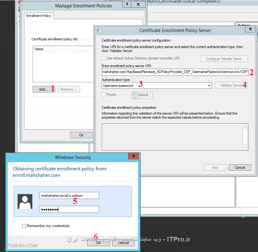 آموزش جامع PKI در مایکروسافت و Active Directory Certificate Services : قسمت پانزدهم ( پایانی )