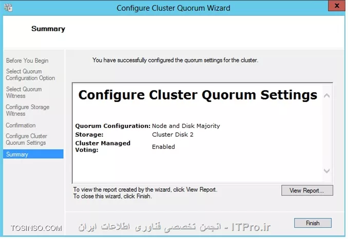 آموزش راه اندازی failover clustering در ویندوز سرور 2012 و SQL سرور
