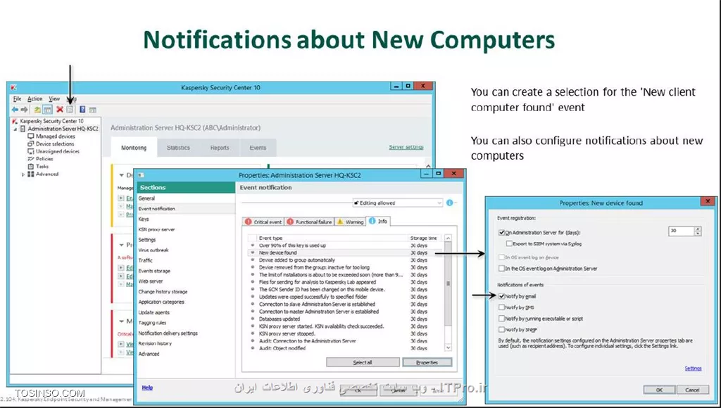 وب سایت توسینسو
