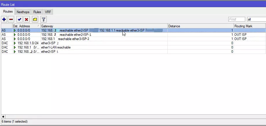 load balancing mikrotik