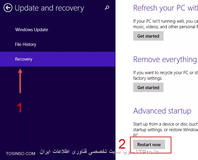 با آموزشی دیگر از سری دوره های مایکروسافت در خدمت دوستان و عزیزان هستم.Secure Boot نام قابلیتی جدید در مادربوردهای مجهز به تکنولوژی UEFI می باشد، که همزمان با روشن شدن کامپیوتر وارد عمل گردیده و تا بوت شدن کامل ویندوز، فایل های اصلی بوت سیستم عامل را توسط الگوریتم های امنیتی خاص قفل و از این روی از آلوده شدن احتمالی سیستم عامل توسط ویروس ها و بدافزارهایی که در فرایند بوت شدن ممکن است ویندوز را آلوده کنند جلوگیری می نماید. 

در واقع این قابلیت با روشن شدن سیستم، از این که هسته ویندوز (Kernel)، توسط ویروس هایی که به هنگام بوت شدن وارد عمل می گردند و آن را آلوده می سازند جلوگیری کرده و از این روی سطح امنیتی سیستم عامل را نیز بالاتر خواهد برد. این ویژگی امنیتی به خصوص در مورد کامپیوترهایی که حاوی اطلاعات مهم و حیاتی هستند، می تواند بسیار مفید باشد. گفتنی ست که کارشناسان امنیت بر این باورند که این قابلیت در نوع خود نقطه عطفی برای سیستم عامل های مایکروسافت به حساب می آید.

ضمن این که این نکته را نیز بایستی مد نظر داشت که با فعال کردن این قابلیت بر روی کامپیوتر، افراد از آن پس به جز ویندوزهای 8  و 10 دیگر قادر به نصب هیچ سیستم عاملی (لینوکس، مک، ویندوز 7، ویستا، ایکس پی و ...) نخواهند بود. پس اگر بخواهیم از Secure Boot استفاده کنیم، لازم است تا پیش از هر گونه اقدامی از این که نسخه های گوناگون سیستم عامل های دیگر هم چون لینوکس و مک قابلیت پشتیبانی از آن را دارند مطمئن گردیم و یا کلا از نصب آن ها صرف نظر نماییم. برای فعال کردن و استفاده از این قابلیت، می توان به دو طریق عمل کرد:

!! 1. از طریق بایوس
بدین صورت که همزمان با روشن شدن کامپیوتر با زدن کلید Del (یا دیگر کلیدهای تعبیه شده برای ورود به بایوس) وارد تنظیمات بایوس شویم و گزینه مرتبط با Secure Boot را فعال یا غیر فعال نماییم. در زیر می توانید چند مثال از مدل های گوناگون بایوس و این که چگونه این قابلیت بر روی آن ها فعال شده است را ببینید:
<center>
||http://tosinso.com/files/get/593d4290-eb7f-4f63-b13c-6c17232a0b75||
||http://tosinso.com/files/get/1c739074-fa8a-427d-bcfa-3f1ac722fb43||
||http://tosinso.com/files/get/feec4980-f8a8-48dc-be32-cac3e4e14a2d||
||http://tosinso.com/files/get/e80e15a1-364e-48f6-af9d-976233a5c81d||
||http://tosinso.com/files/get/befa4d17-9076-48e2-85cb-768520ccef33||
||http://tosinso.com/files/get/dd32db39-08d8-4d5b-9b99-50a02be63fa0||
<center>

!! 2. از طریق ویندوز 8
برای فعال سازی این قابلیت از طریق ویندوز 8، مراحل را دنبال نمایید:
وارد منوی استارت شوید و عبارت PC Settings را تایپ کرده تا وارد صفحه مربوطه گردیم
<center>
||http://tosinso.com/files/get/4c34d8e4-bbc3-4a4b-9fbc-71e9375dc190||
<center>
سپس با کلیک بر روی Update and Recovery مراحل را ادامه می دهیم
<center>
||http://tosinso.com/files/get/506eb014-361b-45f4-93b9-b7c4ad27fd79||
<center>
در قسمت بعد و پس از ورود به بخش Update and Recovery بر روی Restart Now کلیک می کنیم تا کامپیوتر ریستارت گردد
<center>
||http://tosinso.com/files/get/276f9a32-7b02-45ab-956f-7e8e8399fd5b||
<center>
پس از انجام مراحل بالا، کامپیوترمان ریستارت خواهد شد، و آن گونه که در زیر نیز مشاهده می نمایید ویندوز این بار به جای بوت شدن، به ما صفحه دیگری نمایش خواهد داد، که ما نیز با انتخاب گزینه Troubleshoot مراحل را ادامه می دهیم.  (تصویر زیر)
<center>
||http://tosinso.com/files/get/551dd57f-d8b6-4266-971e-3cdbfec52de5||
<center>
و در صفحه بعد، با انتخاب گزینه Advanced Options مراحل را ادامه خواهیم داد(تصویر زیر)
<center>
||http://tosinso.com/files/get/188af15f-b8f4-45da-939b-98b64b2caf6f||
<center>
سپس و در صفحه بعدی گزینه UEFI Firmware Settings را انتخاب می کنیم (تصویر زیر). دقت داشته باشید در صورتی که این گزینه در این صفحه برای شما وجود نداشته باشد، ممکن است قادر به فعال کردن Secure Boot از این طریق نباشید، و لذا پیشنهاد می شود تا آن را به وسیله بایوس فعال کنید.
<center>
||http://tosinso.com/files/get/40cbaf34-629d-4c0a-8d3e-fc27a896a433||
<center>
در نهایت پس از انتخاب گزینه بالا، برای ما صفحه بعد (تصویر زیر)، نمایش داده خواهد شد که با کلیک بر روی Restart قابلیت Secure Boot فعال شده و کامپیوتر در نهایت ریستارت خواهد گردید.
<center>
||http://tosinso.com/files/get/35f31aab-0b4d-48c9-93aa-ee80134ab154||
<center>
تمااااااااااااااااااام!
به همین راحتی!
حال که Secure Boot برایمان فعال شده، از این پس هر بار با روشن شدن کامپیوتر و شروع عملیات بوت، تمامی مراحل از ابتدا تا انتها و پیش از ورود به ویندوز، توسط الگوریتم های امنیتی خاص بررسی گشته و ایمن سازی می شوند، که همین امر موجب می گردد تا ویروس هایی که همراه با بوت شدن ویندوز شروع به کار می کنند دیگر نتوانند وارد عمل شده و از این روی گام مهمی در برقراری امنیت سیستم برداشته خواهد شد.ضمن این که این نکته را مجددا نیز تکرار می کنم: حال که این قابلیت بر روی سیستم تان فعال شده، در نتیجه دیگر به شما اجازه نصب هیچ سیستم عاملی به جز ویندوز 8 و 10 داده نخواهد شد و یا با ایرادات فراوان در نصب مواجه می گردید.
<left>
شاد و پیروز
<left>

نویسنده : اسحاق احمدپور
منبع :| جزیره سرویس های شبکه مایکروسافت وب سایت توسینسو::https://tosinso.com/microsoft|
هرگونه نشر و کپی برداری بدون ذکر منبع و نام نویسنده دارای اشکال اخلاقی است