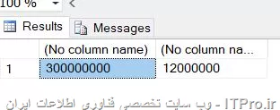 باسلام
چون من در واقع می خواهم جمع مقادیر ID=14 محاسبه شود

من اگر کد را هم به صورت زیر تغییر بدهم
<vb>
select SUM(B1.V) ,SUM(B2.M) from B1, B2 WHERE B1.ID='14' and B2.ID='14' and B1.Vaz=N'True' and B2.Vaz=N'True'
<vb>
باز هم در محاسبه تغییری ایجاد نمی شود
||https://dba.tosinso.com/files/get/27f58d5b-a755-486c-b0d5-7aaa6e58ee99||
واگر کد را نیز به صورت گروهی تغییر بدهم
<vb>
select B1.ID ,SUM(B1.V) ,SUM(B2.M) from B1, B2 WHERE B1.ID=B2.ID and B1.Vaz=N'True' and B2.Vaz=N'True' group by B1.ID
<vb>
بازهم محاسبه اشتباه می باشد.(نوع داده ی V و M از نوع bigint میباشد)
علت چیست دوستان