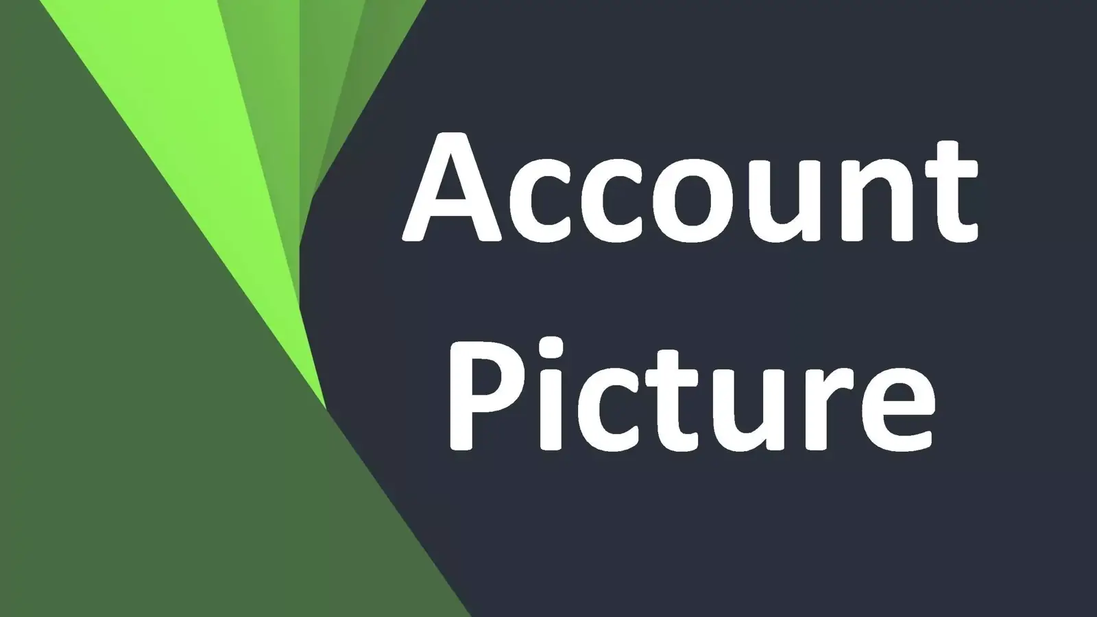 آموزش حذف تصویر پروفایل کاربری (Account Picture) از ویندوز 