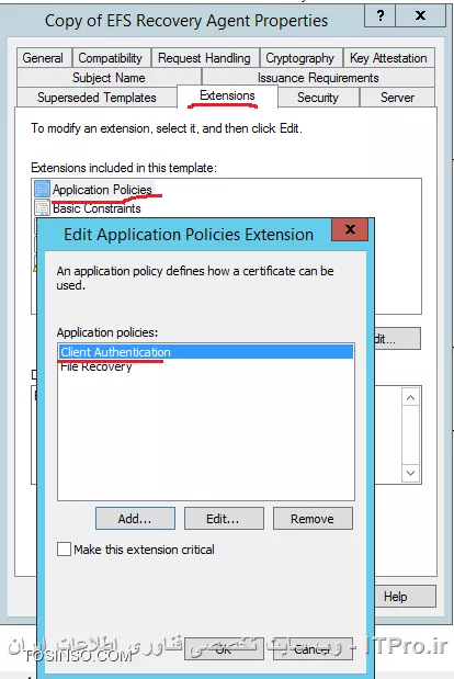 آموزش جامع PKI در مایکروسافت و Active Directory Certificate Services : قسمت سیزدهم