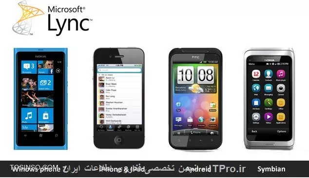 در مقاله های قبل، تاریخچه ای از Lync Server 2010 را معرفی کردم. همچنین با برخی امکانات و سرویس های این محصول آشنا شدیم. در این مقاله که ششمین مقاله از سری آموزش گام به گام Lync Server می باشد، با سرویس Mobility آشنا خواهیم شد.

!! سرویس Mobility
همانطور که از معنی تحت الالفظی این کلمه پیداست، این سرویس به امکان استفاده از لینک در حال حرکت اشاره دارد (Mobility در لغت به معنای تحرک است). این سرویس به شما این امکان را می دهد که در طول سفر و در حال حرکت نیز بتوانید مکالمات و تماس های کاری خود را انجام دهید، در کنفرانس ها شرکت کنید و با مشتریان و همکاران خود در تماس باشید. با استفاده از این سرویس، شما نگران از دست دادن تماس های کاری خود نیستید، زیرا که با استفاده از Lync شما قادر هستید هر لحظه با همکاران و مشتریان خود ارتباط برقرار کنید، به نحوی که انگار در محل کار خود هستید.

||http://tosinso.com/files/get/4f9707d1-c86e-46e6-b480-e31da09b0a9d||

با استفاده از این سرویس شما قادر به استفاده از Lync روی تلفن های همراه و Tablet ها خواهید بود. فقط کافیست که نرم افزار Lync Client را روی تلفن همراه و یا تبلت خود نصب کنید. با استفاده از تلفن همراه خود میتوانید با دوستان خود Chat کنید، ارتباط صوتی/تصویری برقرار کنید و یا در کنفرانس ها شرکت کنید. شما همچنین قادر به مشاهده تماس های از دست رفته (Missed Calls) و ارسال پیام صوتی (Voice Mail) هستید. Lync برای استفاده از قابلیت های مذکور از سرویس های مختلفی در درون خود استفاده می کند که به صورت خلاصه این سرویس ها را بررسی می کنیم.امکاناتی که سرویس Mobility در اختیار ما میگزارد عبارت هستند از:

* (Instant Messaging (IM
* Contacts
* Dial-Out Conferencing
* Single Number Reach
* Call via Work
* Voice Mail
* Missed Calls

!! Single Number Reach
سرویس Mobility در خود سرویس دیگری به نام Single Number Reach را جای داده است. با استفاده از این سرویس، شما میتوانید تماس های مربوط به Lync Client روی کامپیوتر خود را به تلفن همراه خود منتقل کنید. تصور کنید شما زمانی برای صرف ناهار از پشت میز کار خود بلند میشوید، ولی در عین حال منتظر تماسی مهم از همکار خود روی Lync هستید. کافیست که تماس ها را به تلفن همراه خود منتقل (Forward) کنید. 

||http://tosinso.com/files/get/dc40d738-66b4-4937-9155-dd2a92490c61||

!! Call via Work
سرویس دیگری به نام Call via Work نیز در قالب سرویس Mobility وجود دارد. به اختصار، کار این سرویس برعکس سرویس Single Number Reach است.  با استفاده از این سرویس، شما از طریق تلفن همراه و یا تبلت خود طوری با دوستان خود تماس برقرار میکنید که انگار پشت میز کار خود نشسته اید و تماس از محل کار شما برقرار شده است، در حالی که عملا شما با استفاده از تلفن همراه خود تماس برقرار کرده اید. با استفاده از Call via Work، مخاطب شما را با نام کاری میبیند و عملا شما هویت کاری خود را حفظ میکنید، همچنین مخاطب شماره تلفن همراه شما را نخواهد دید. دیگر نکته مثبت Call via Work، حذف هزینه های سنگین تماس تلفنی می باشد. چرا که شما عملا از دفتر کار با مخاطب خود تماس گرفته اید، و نه از تلفن همراه خود.

||http://tosinso.com/files/get/2903bad2-73ee-4bff-a588-01270fbf6621||

البته سرویس های Single Number Reach و Call via Work از زیر شاخه های سرویس عظیم Enterprise Voice (رجوع به مقاله پنجم از این سری آموزشی) هستند که من در این مقاله به معرفی آنها پراختم. کاربرد این سرویس ها در حالت ترکیب با سرویس Mobility بیشتر نمایان می شود.

!! Lync برای کامپیوترهای رومیزی، تلفن های هوشمند و تبلت ها
محصول خوش ساخت Lync برای سیستم عامل های مختلف ارائه شده است. شما میتوانید از امکانات بی نظیر این محصول روی Android از شرکت Google، سیستم عامل iOS از شرکت Apple، سیستم عامل Windows برای کامپیوتر های رومیزی و سیستم عامل Windows Phone برای تلفن های همراه بهره مند شوید. متاسفانه Lync به طور رسمی از سیستم عامل Linux پشتیبانی نمیکند، ولی نرم افزاری به نام SIPE برای سیستم عامل Linux طراحی شده است که قابلیت ارتباط با OCS 2007 و نسخه های جدیدتر را دارد. البته این نرم افزار تولید شرکت مایکروسافت نیست.

تصاویر این نرم افزار برای سیستم عامل iOS

||http://tosinso.com/files/get/9c1ffc97-44b2-429a-ae5a-a74721d7812c||

از راست به چپ به ترتیب:

سیستم عامل Windows، پروژه SIPE برای Linux، سیستم عامل Windows Phone، سیستم عامل Android

||http://tosinso.com/files/get/b598aa53-ed82-4b71-b3d2-1a7724fb5c80||

خب در این مقاله با سرویس Mobility آشنا شدیم. سرویسی که این امکان را به ما می دهد که از امکانات بی نظیر Lync Server روی تلفن هوشمند و تبلت خود حتی در طول سفر استفاده کنیم.


نویسنده: سعید خلیفی 
منبع: |جزیره سرویس های شبکه مایکروسافت وب سایت توسینسو::https://tosinso.com/microsoft|
هرگونه نشر و کپی برداری بدون ذکر منبع دارای اشکال اخلاقی می باشد