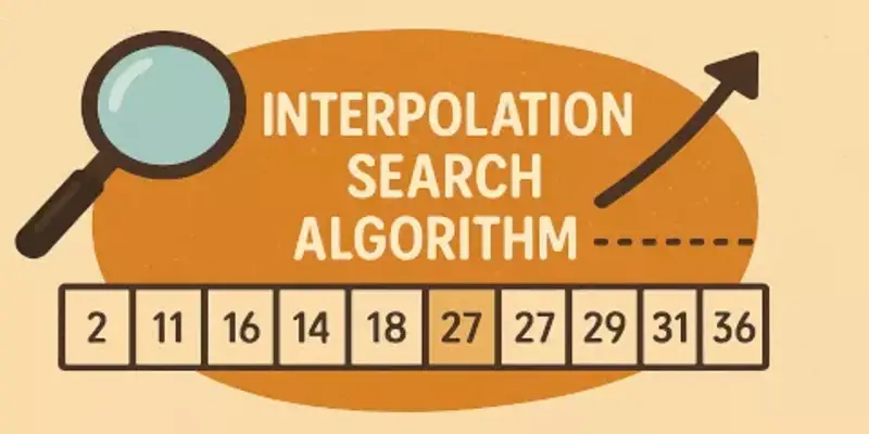 آموزش الگوریتم جستجوی درون یابی (Interpolation Search) + نمونه کد