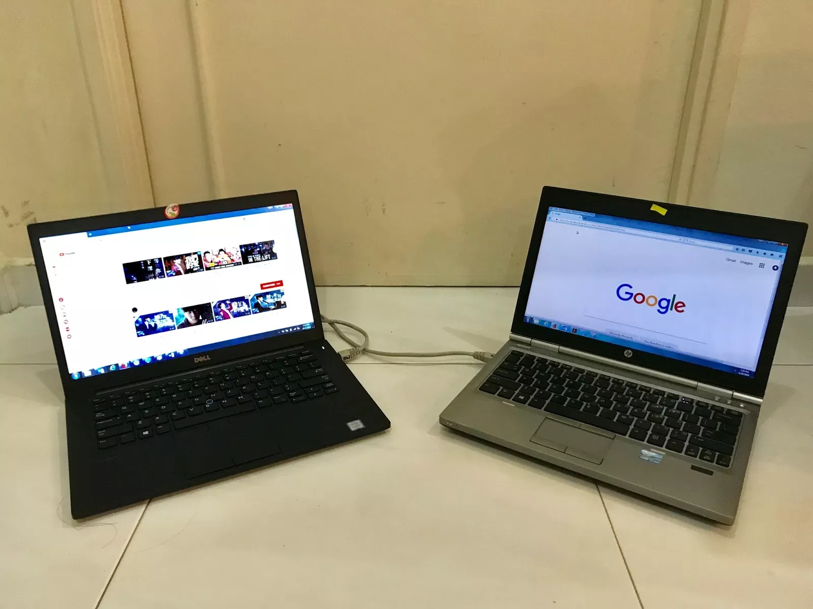 شبکه کردن دو کامپیوتر