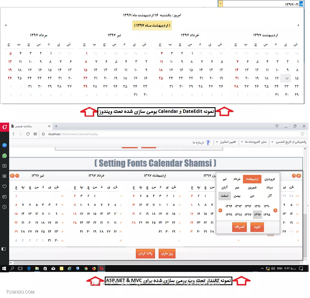 DevExpress Farsi