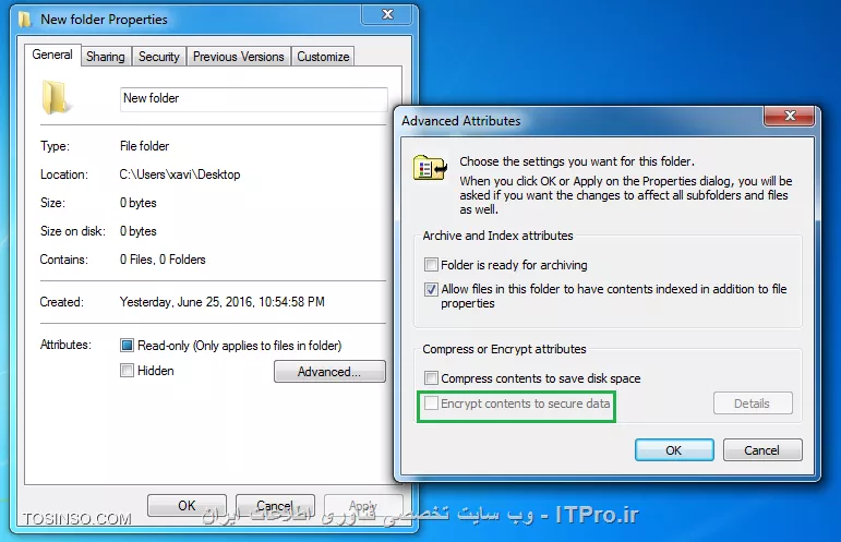 Prevent EFS