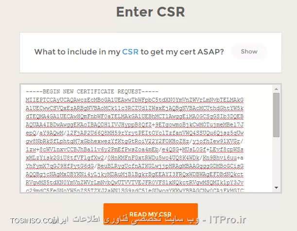 وب سایت توسینسو