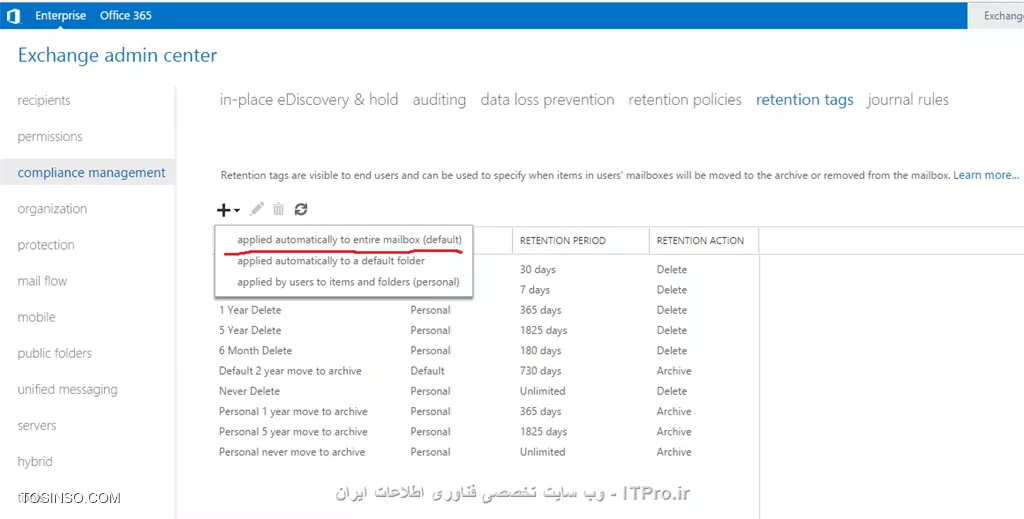 وب سایت توسینسو