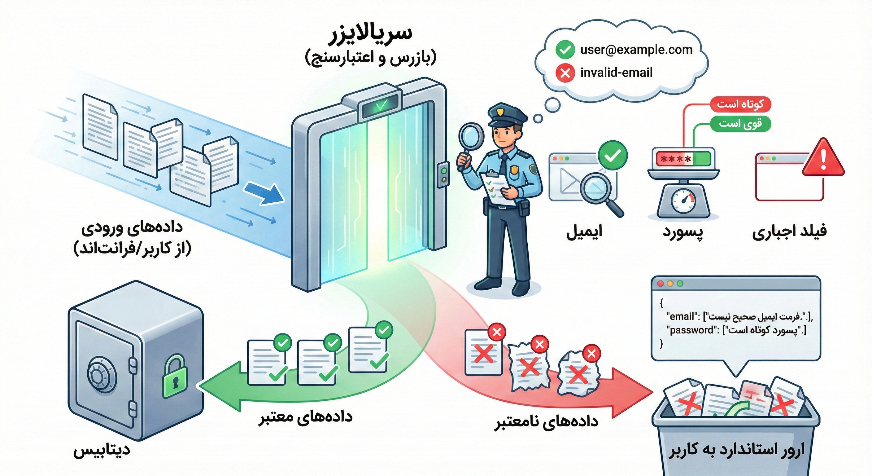 نحوه اعتبارسنجی (Validation) در جنگو رست فریمورک