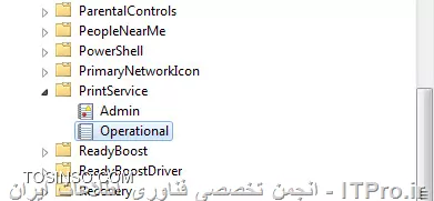 در RUN دستور eventvwr,رو تایپ کنید و به Applications and Services رفته و سپس Microsoft و PrintService و Operational مطابق تصویر زیر:
||http://network.tosinso.com/files/get/903edf3f-335f-40a2-bcf7-92c7cb3743b1||
||http://network.tosinso.com/files/get/2da56a5d-d750-4e9f-bafe-dbd3b37c3520||
جهت اطلاع بیشتر به سایت زیر مراجعه نمایید.
<text>
http://www.ehow.com/how_7562420_print-job-history.html
<text>