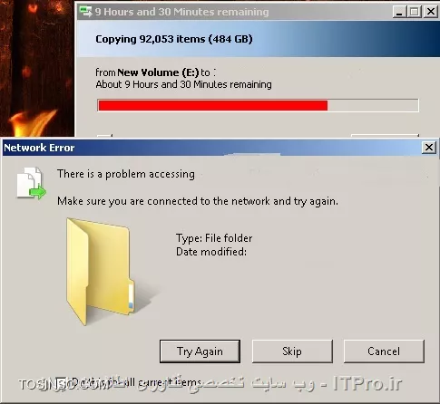 map drive Error