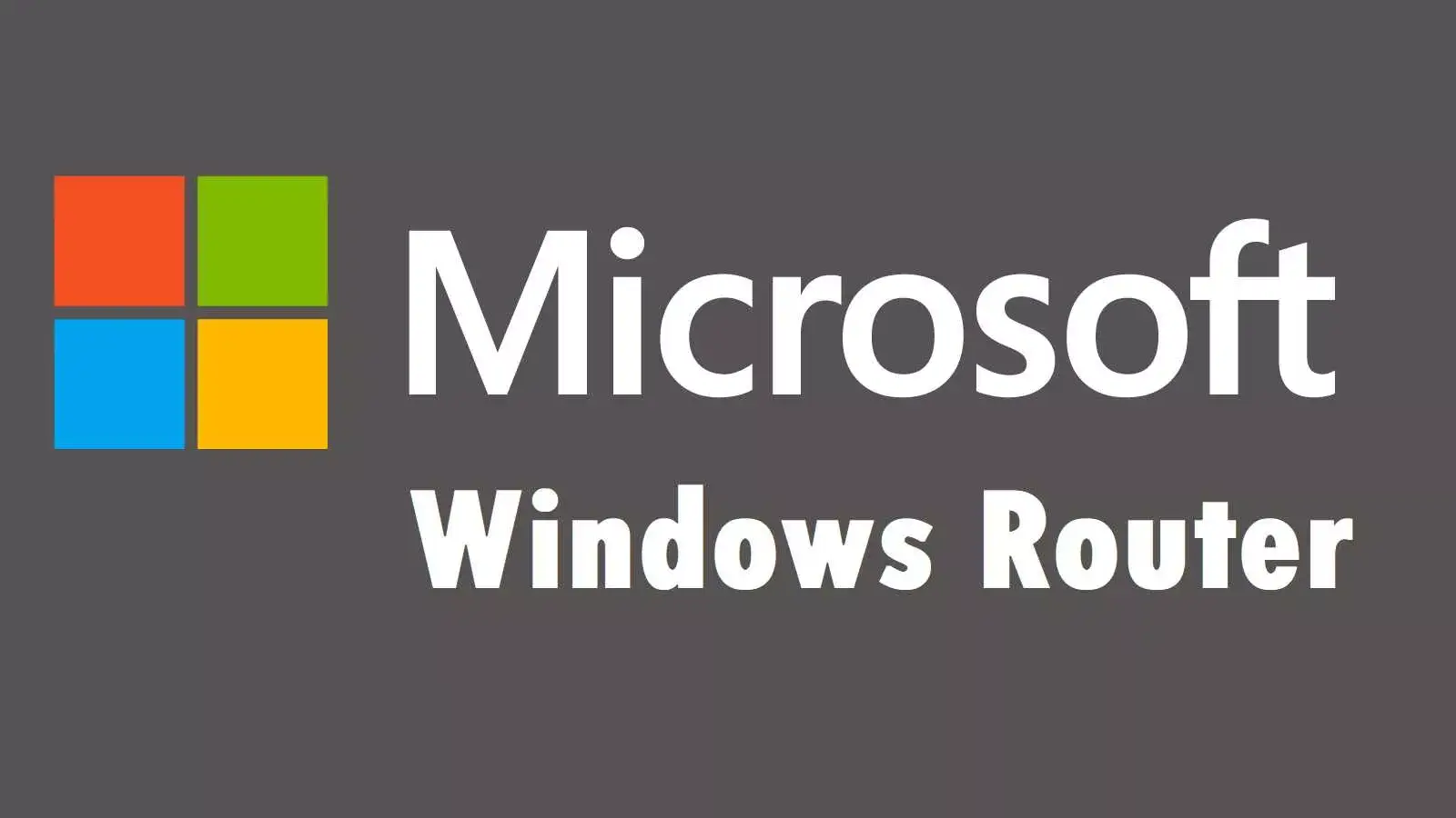 آموزش استفاده از ویندوز به عنوان روتر : تبدیل ویندوز به روتر