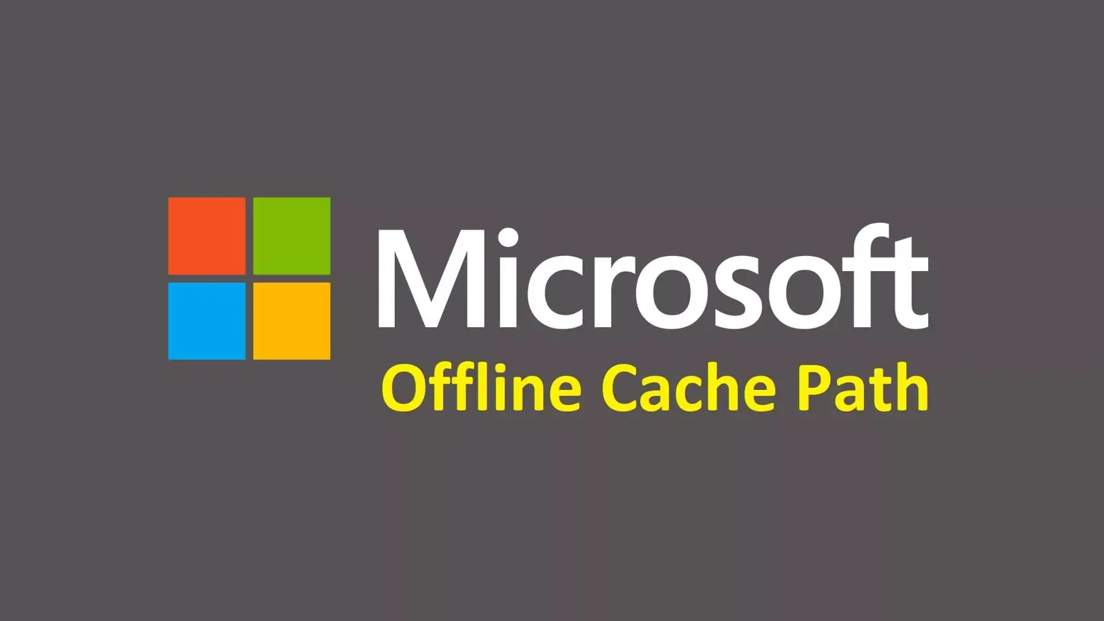 آموزش تغییر مسیر Offline Cache پیشفرض در ویندوز 7