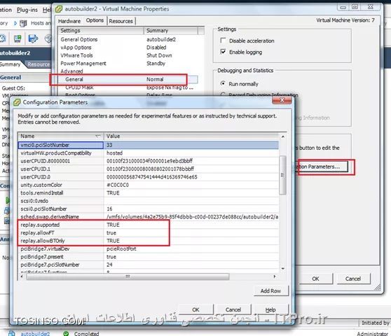 مشکل در راه اندازی سرویس FT یا Fault Tolerance در VMware workstation و فیزیکی 