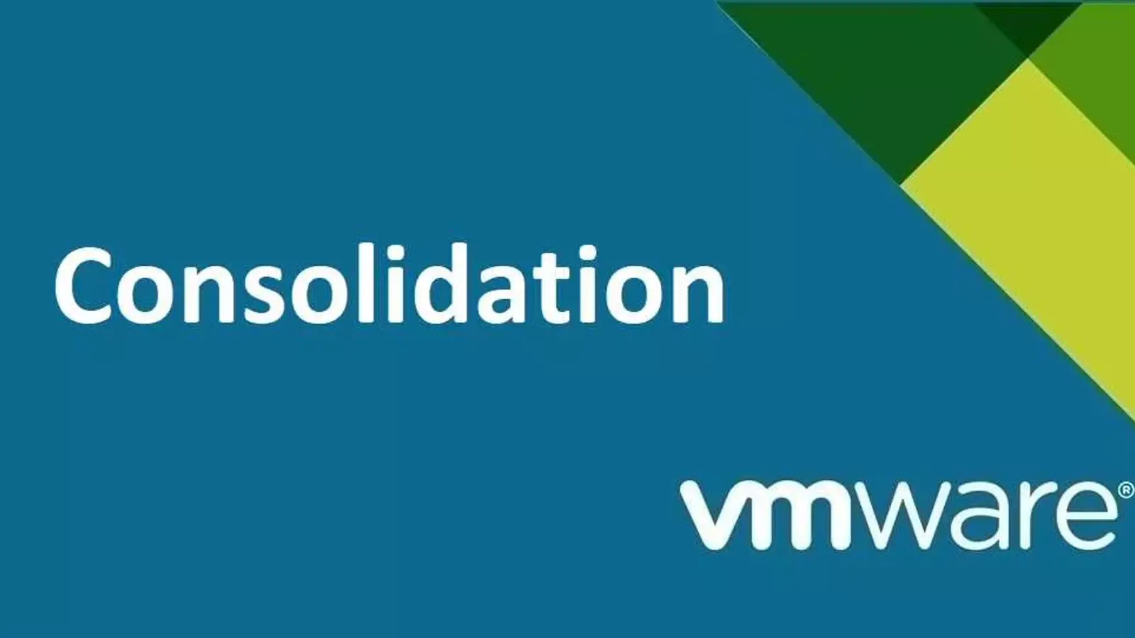 کاربرد Consolidation در VMware چیست؟ به زبان ساده