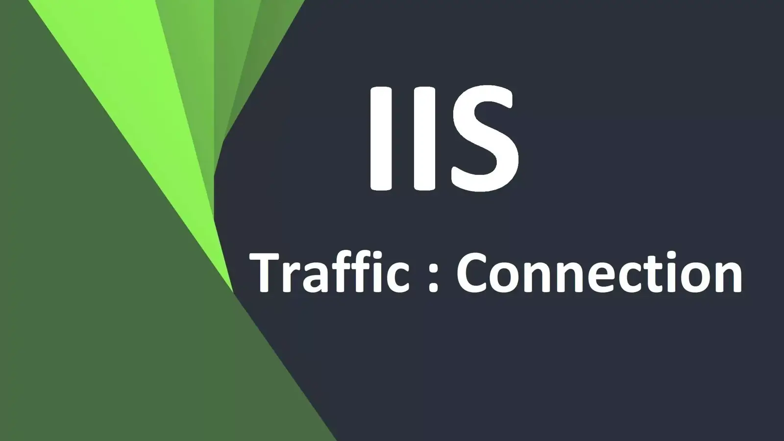 آموزش تنظیمات تعداد Connection و Timeout و ترافیک در وب سرور IIS